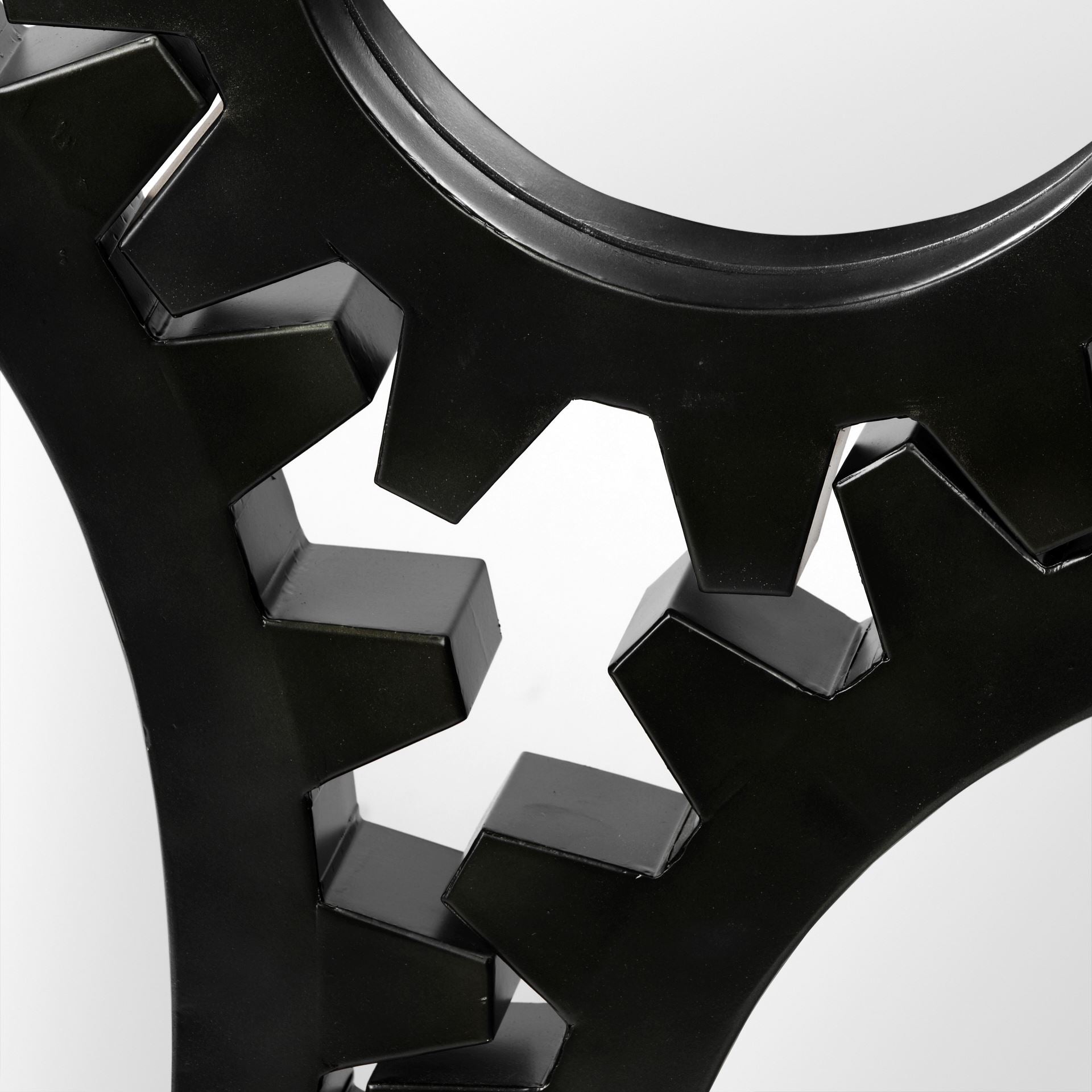Cog Wall Mirror - Alloy