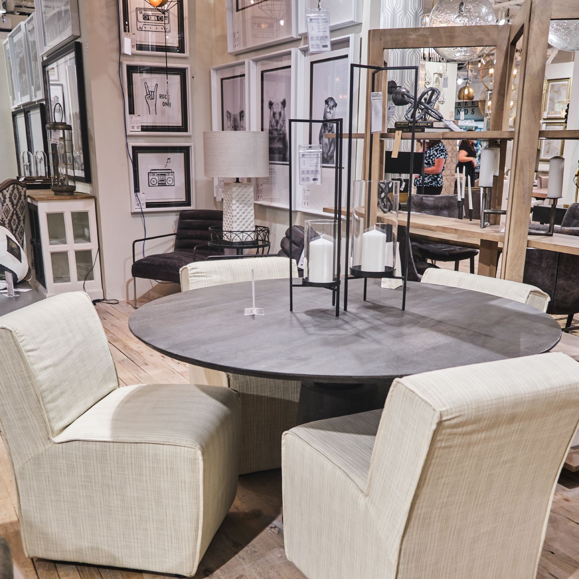 Damon Fabric Dining Chair