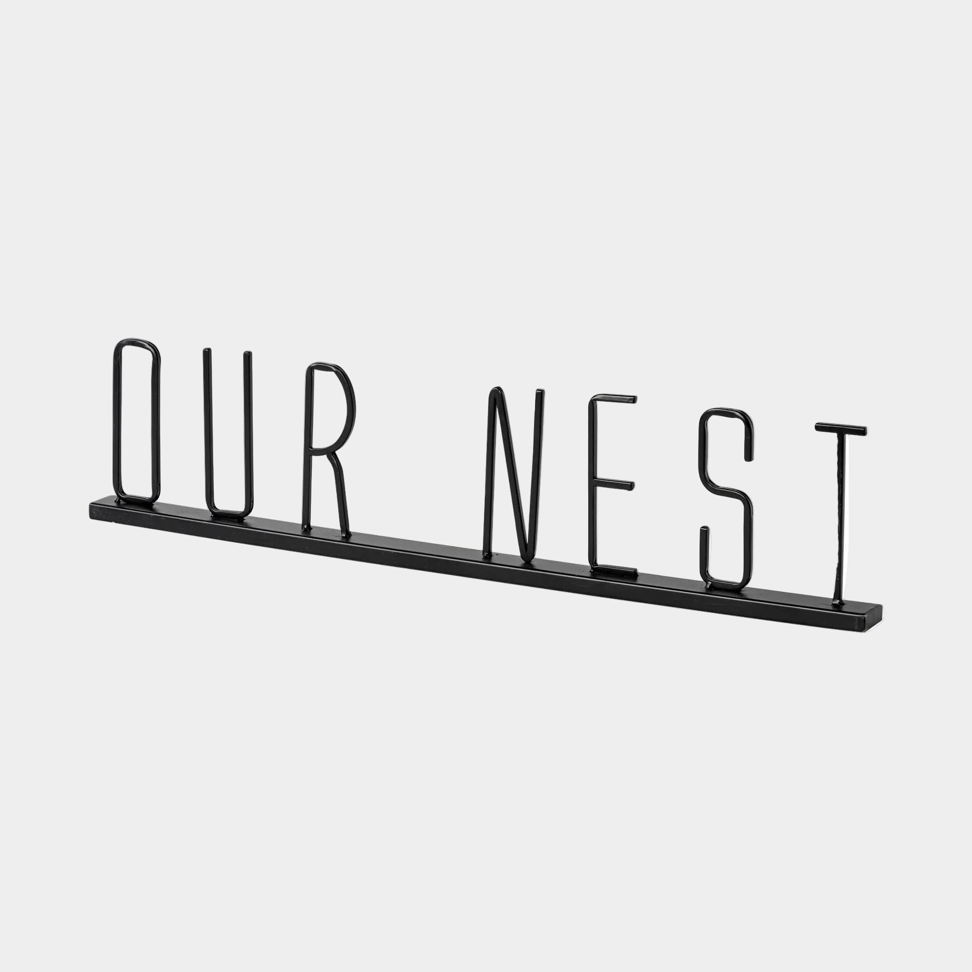 Metal Sign Object