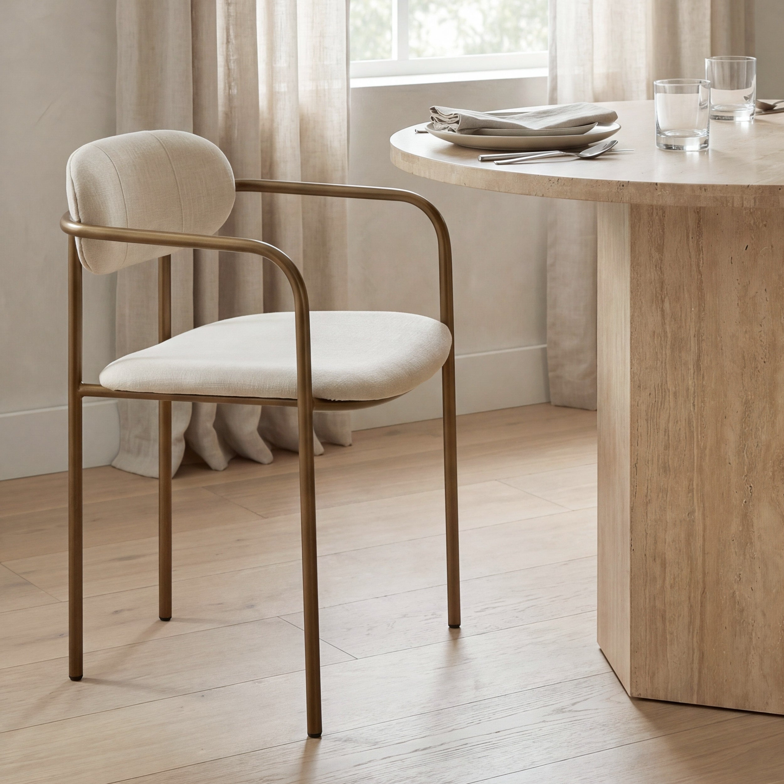 Parker Fabric Dining Armchair