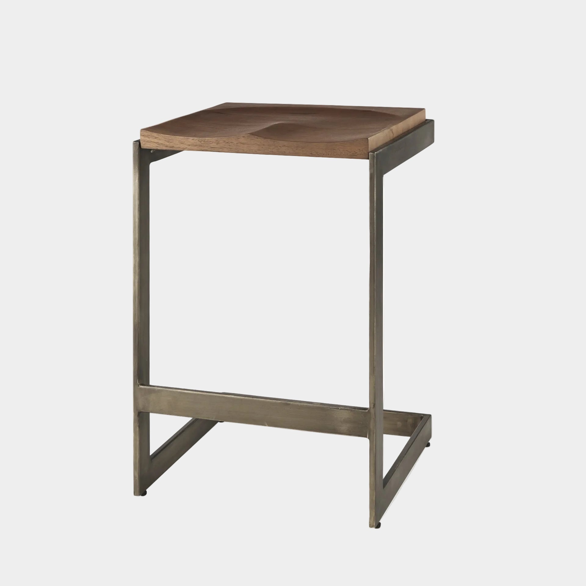 Kiran Wood Seat Bar/Counter Stool