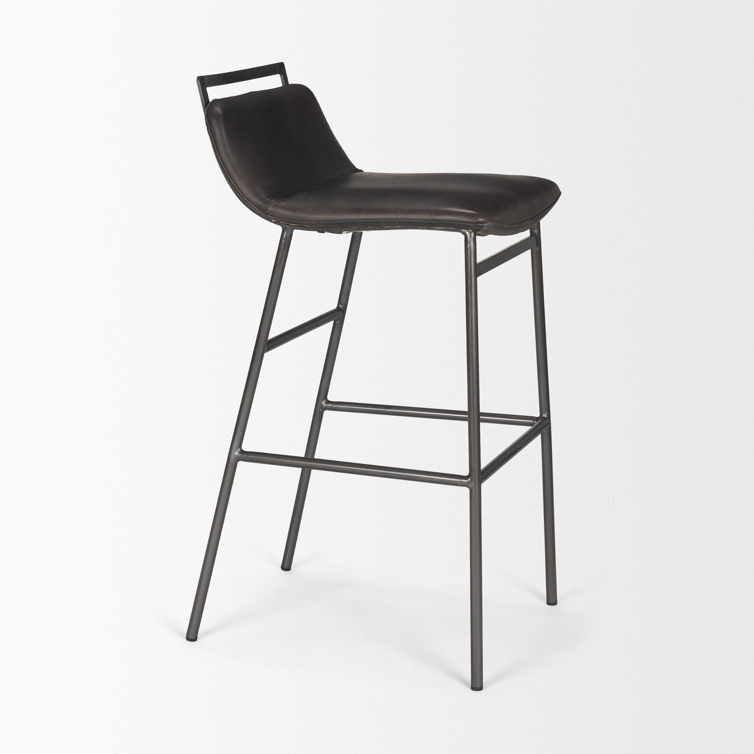 Kavalan Leather Seat Bar/Counter Stool