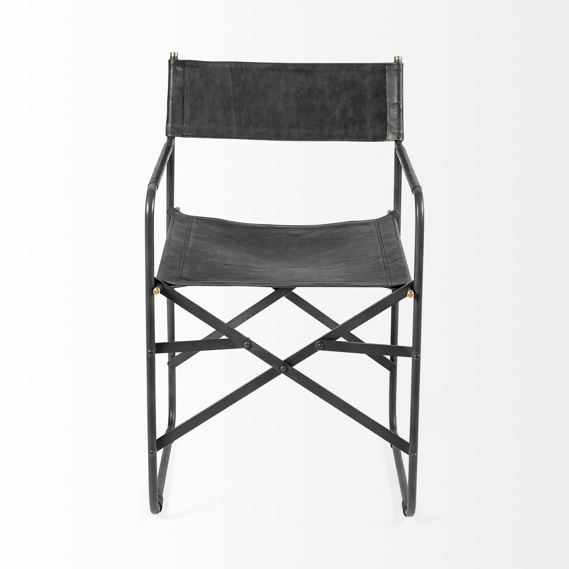 Direttore Leather Folding Dining Chair