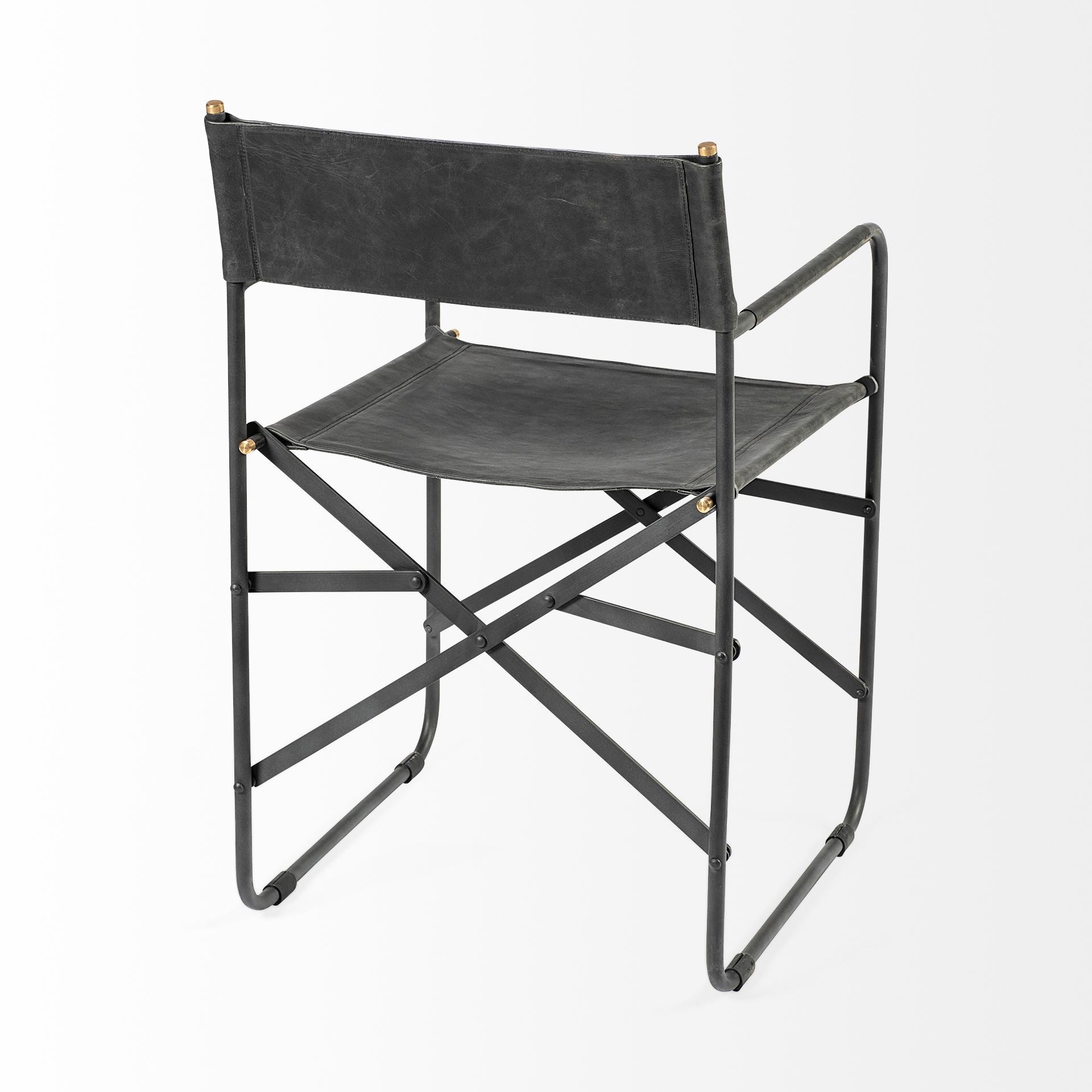 Direttore Leather Folding Dining Chair