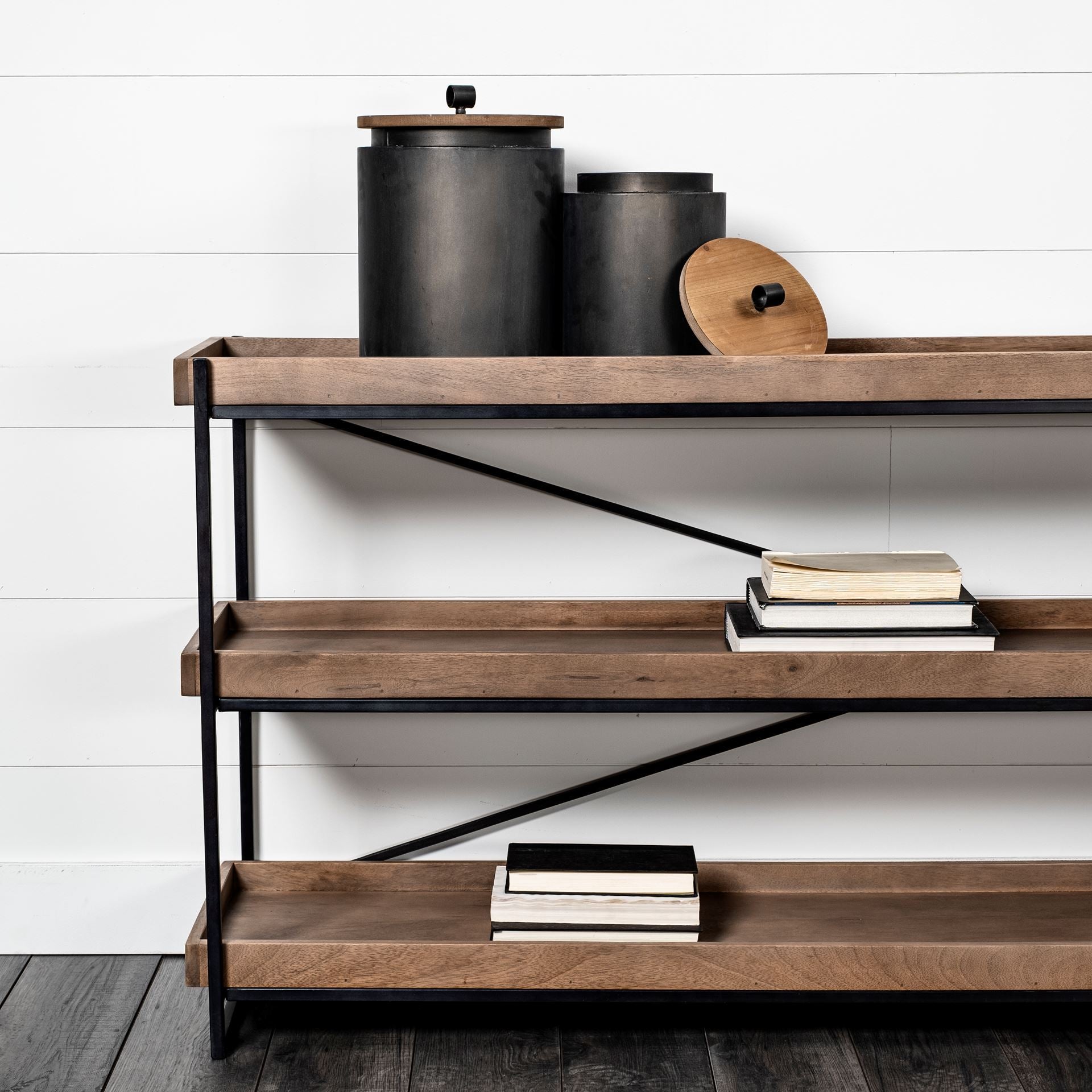 Trey Wood Console Table