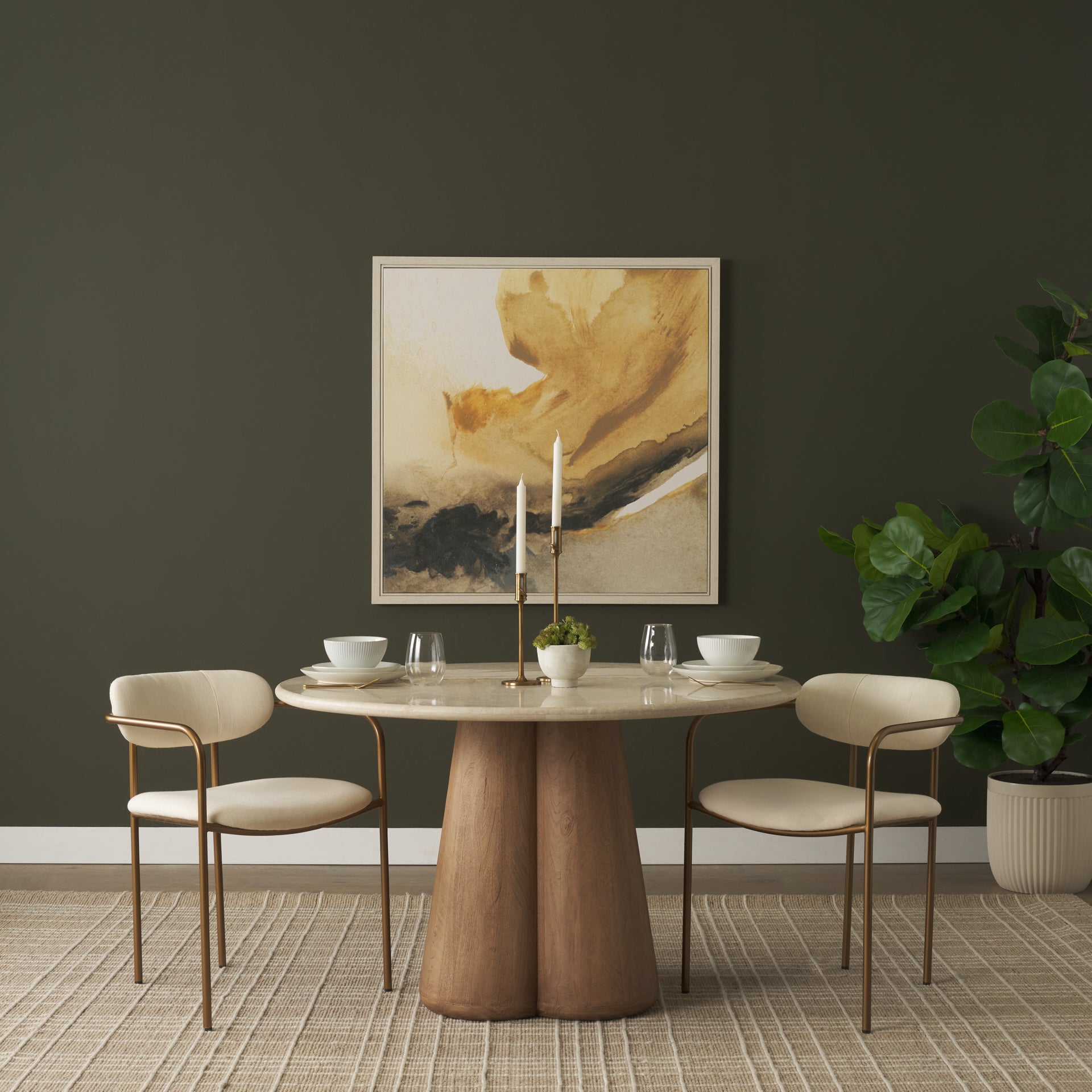 Parker Fabric Dining Armchair