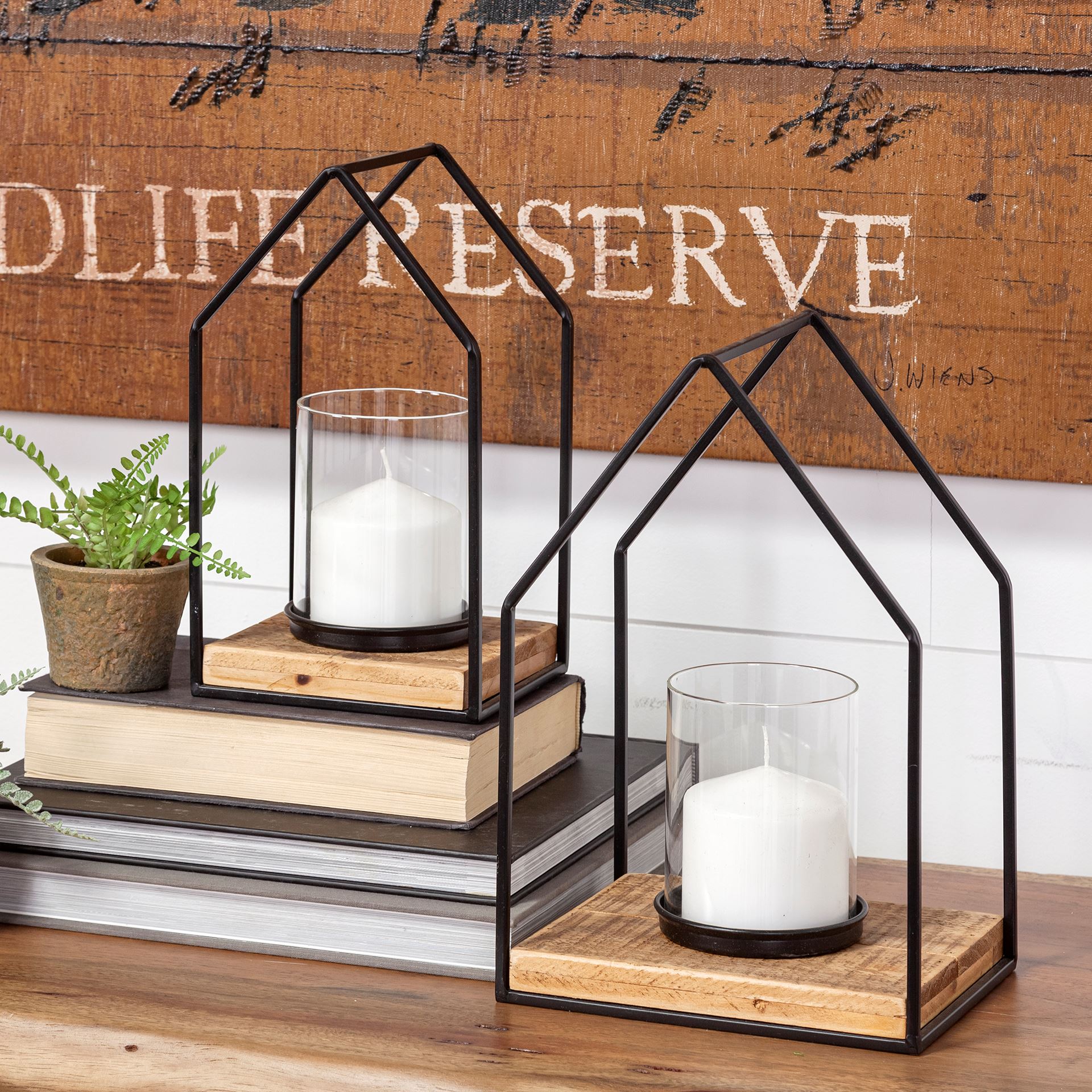 Leopold Candle Holder Set of 2