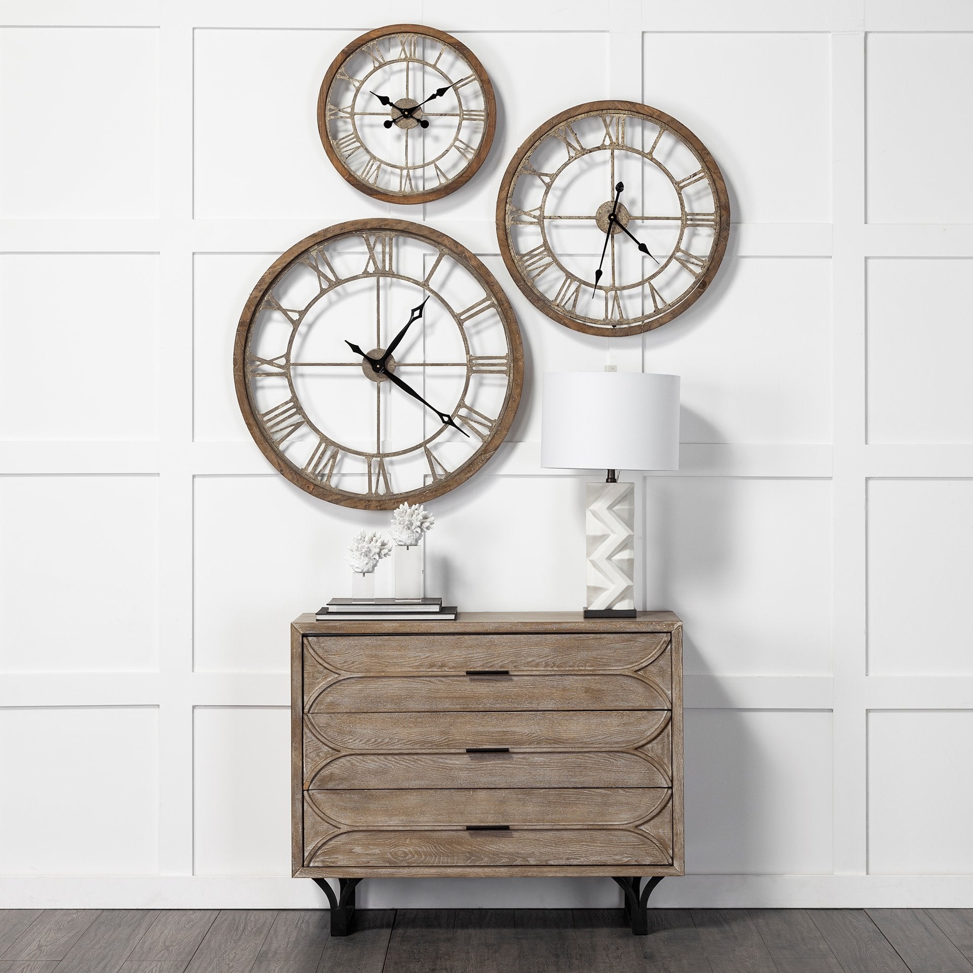 Mething Brown Wall Clock