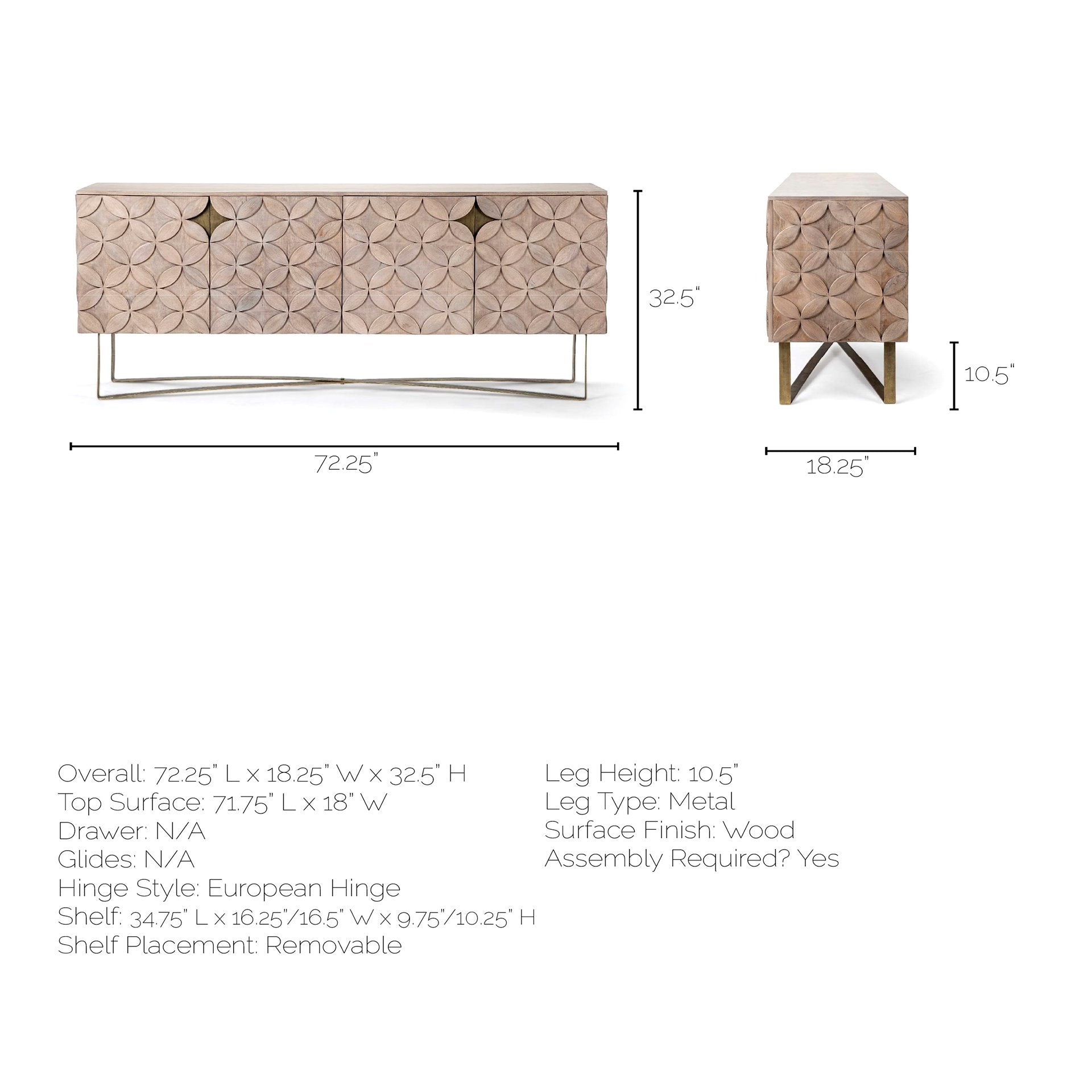 Excelsior Sideboard