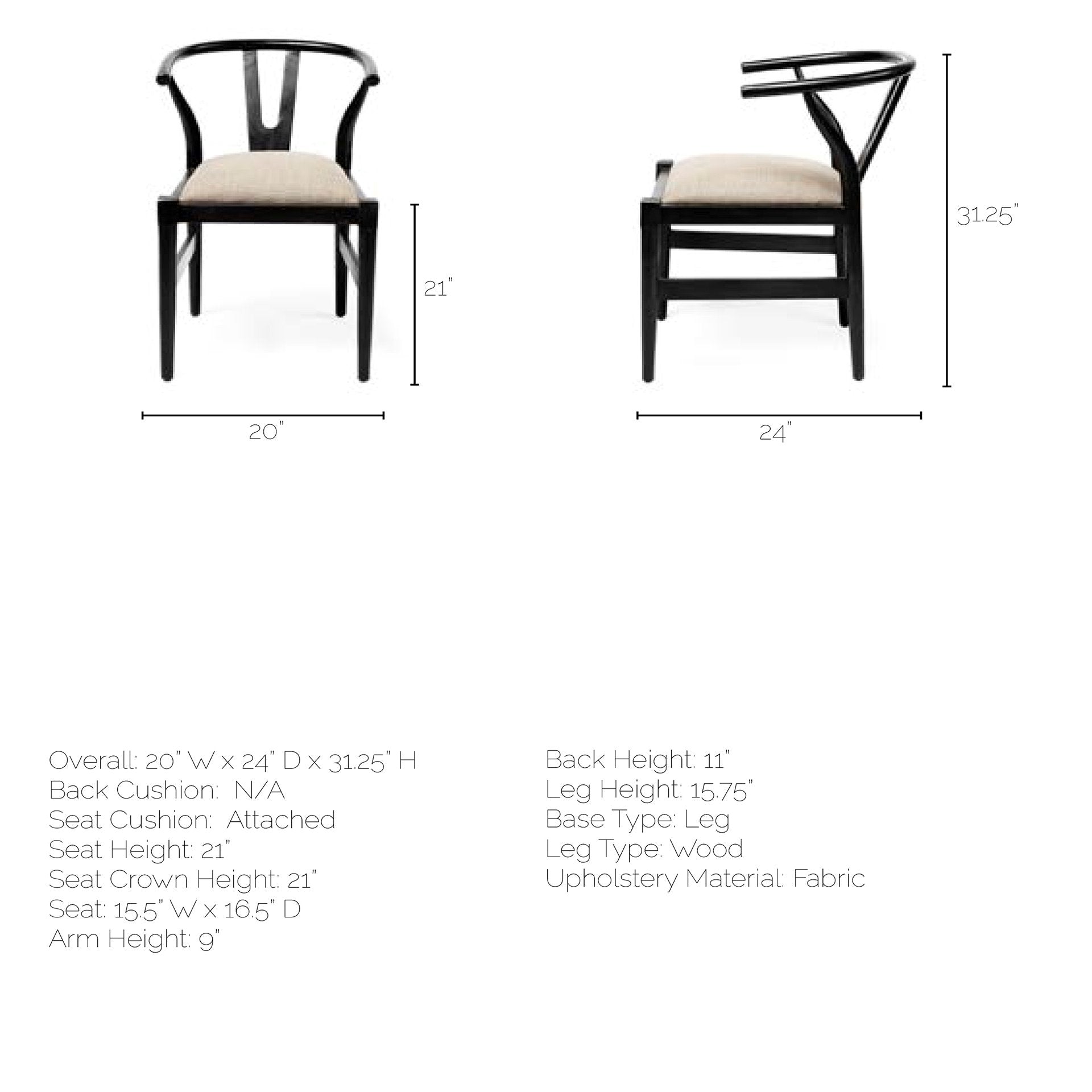 Trixie Dining Armchair