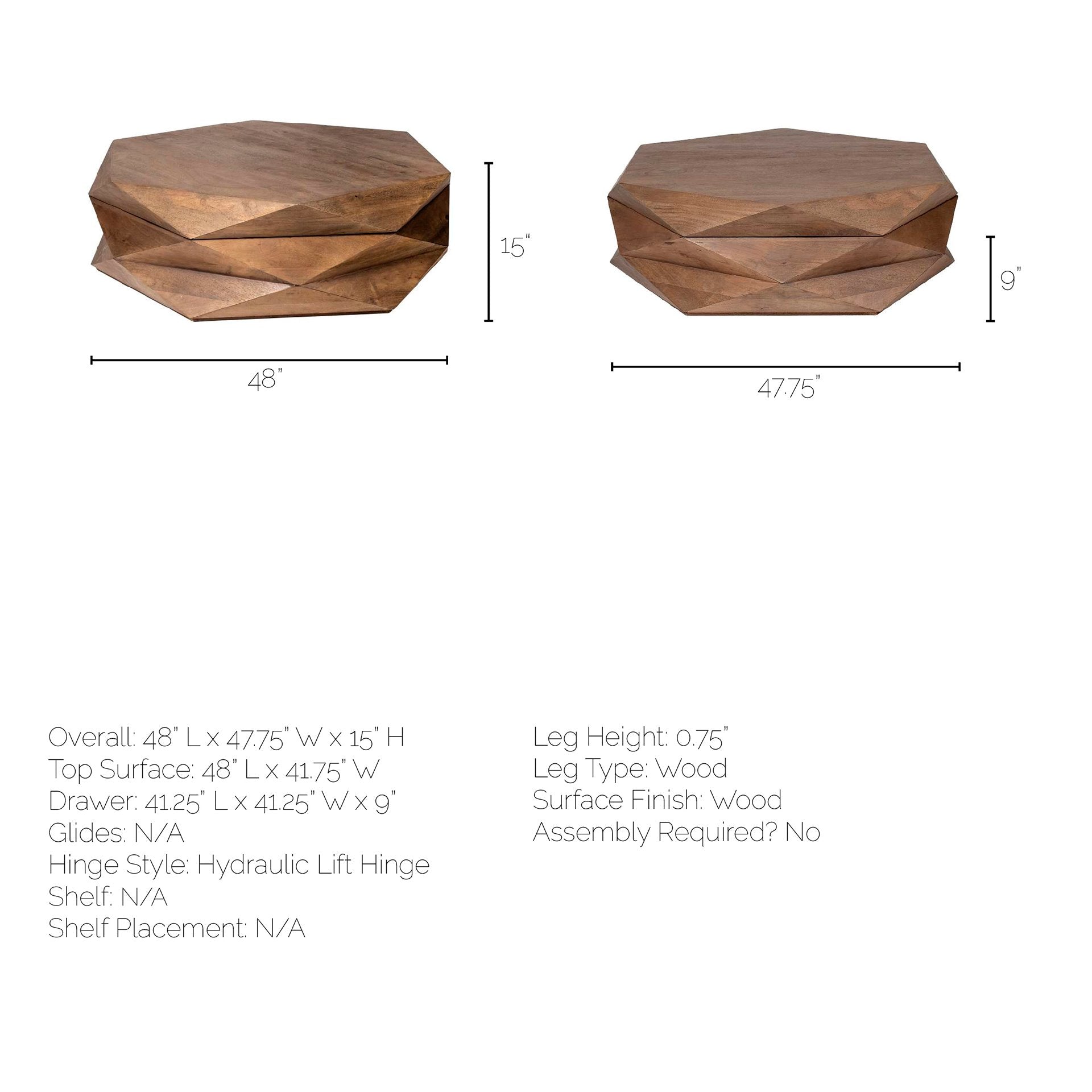 Arreto Large Coffee Table