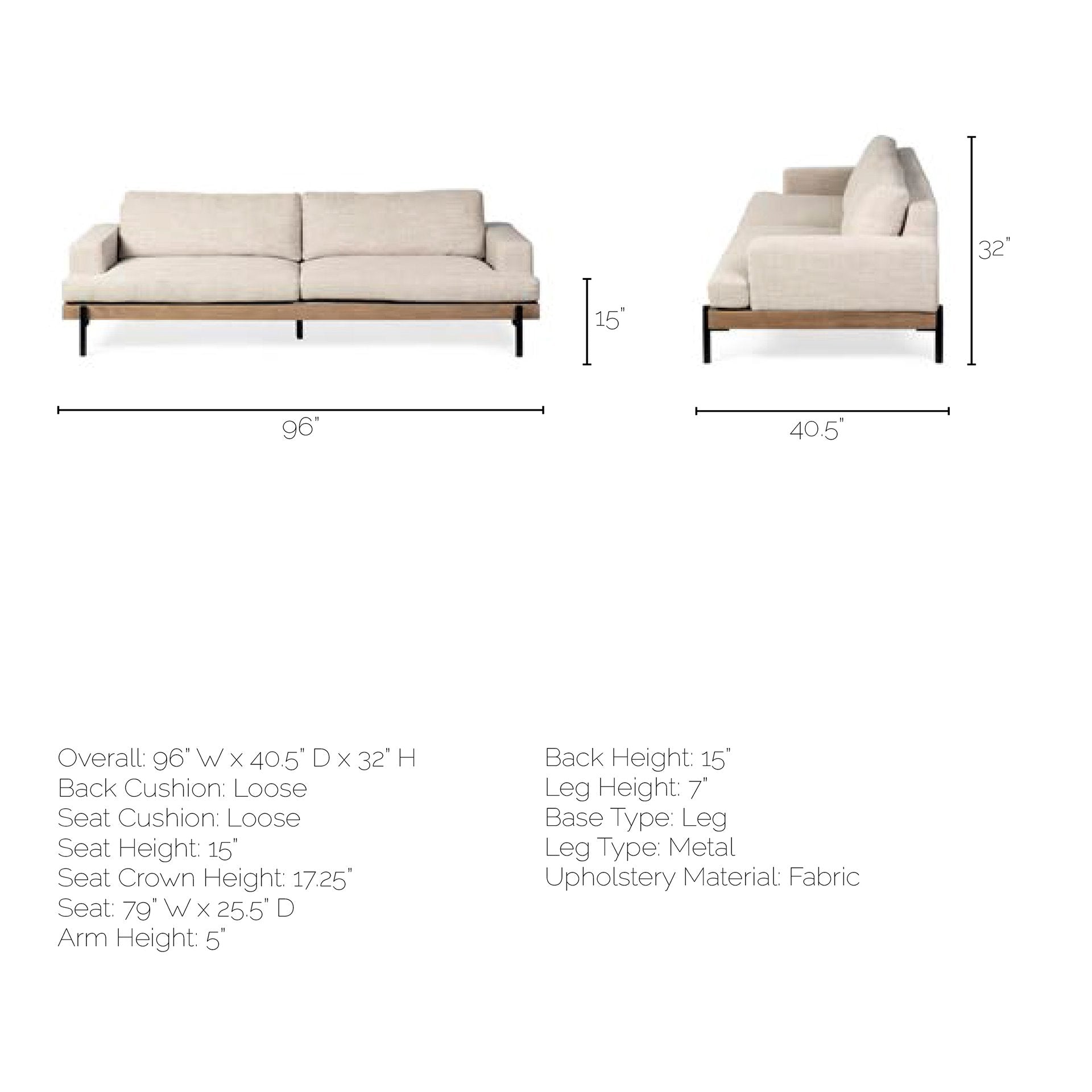 Colburne Upholstered Sofa