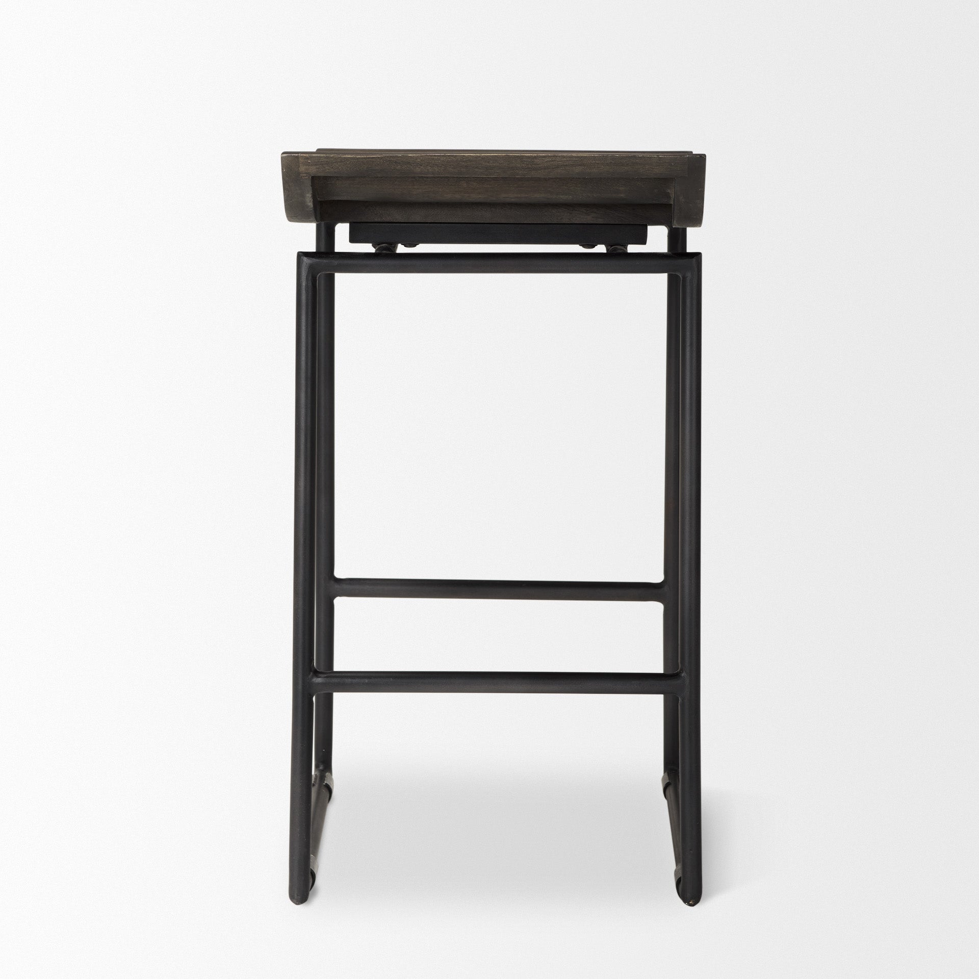 Givens Wood Seat Counter Stool