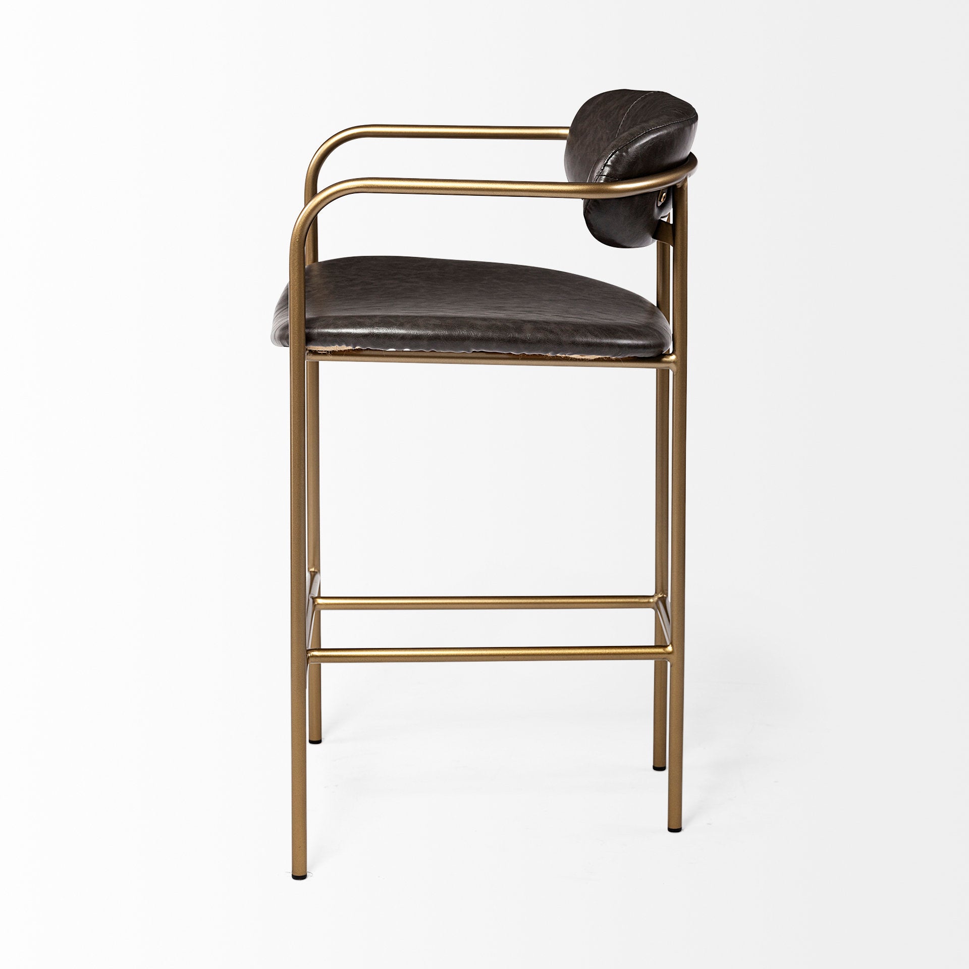 Parker Faux Leather Seat Counter Stool