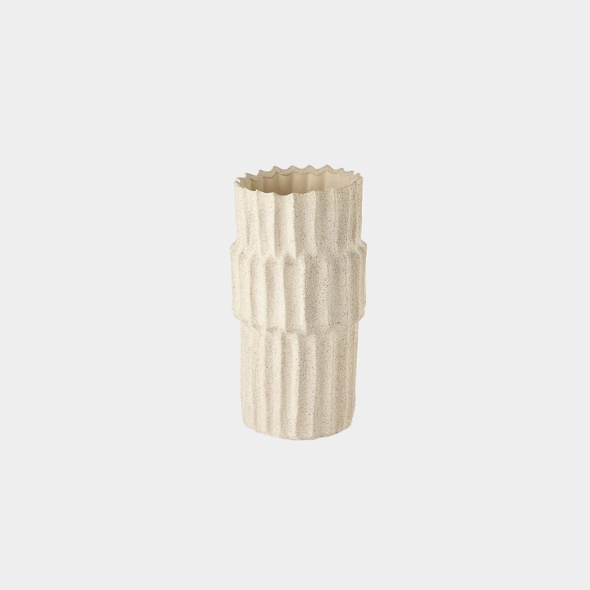 Cardon Cream Vase