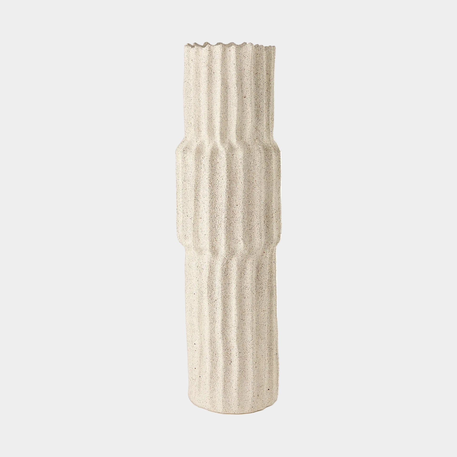 Cardon Cream Vase