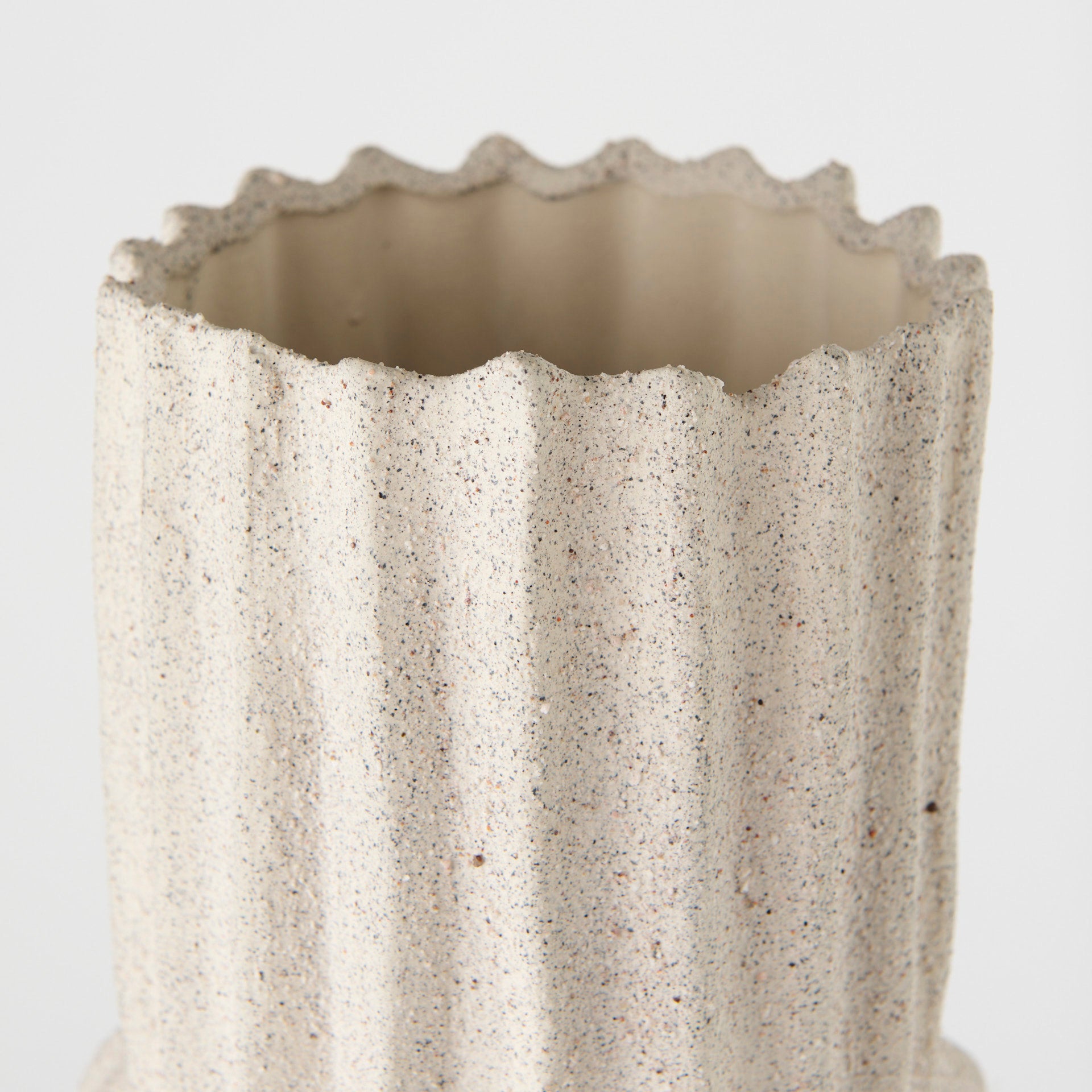 Cardon Cream Vase
