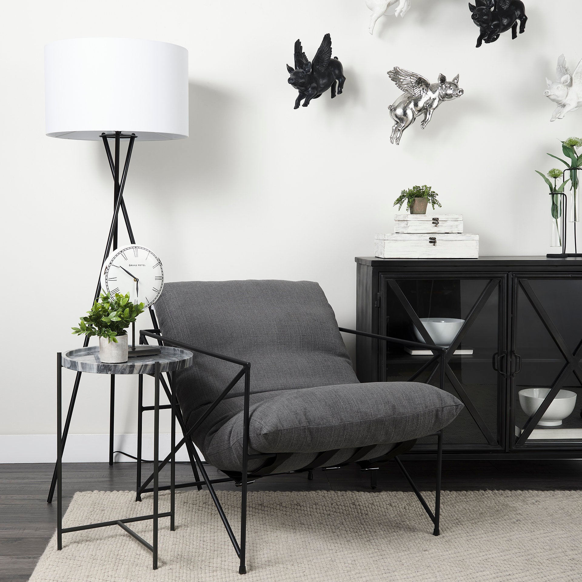 Leonidas Upholstered Accent Chair