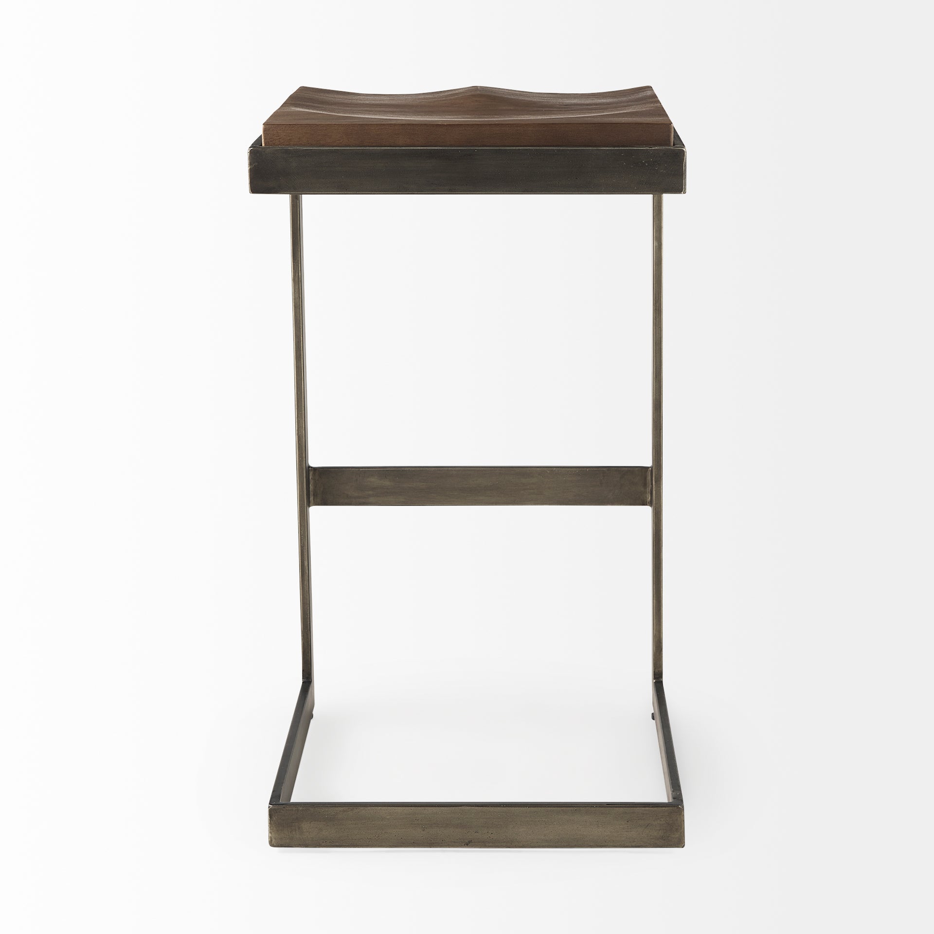 Kiran Wood Seat Bar/Counter Stool