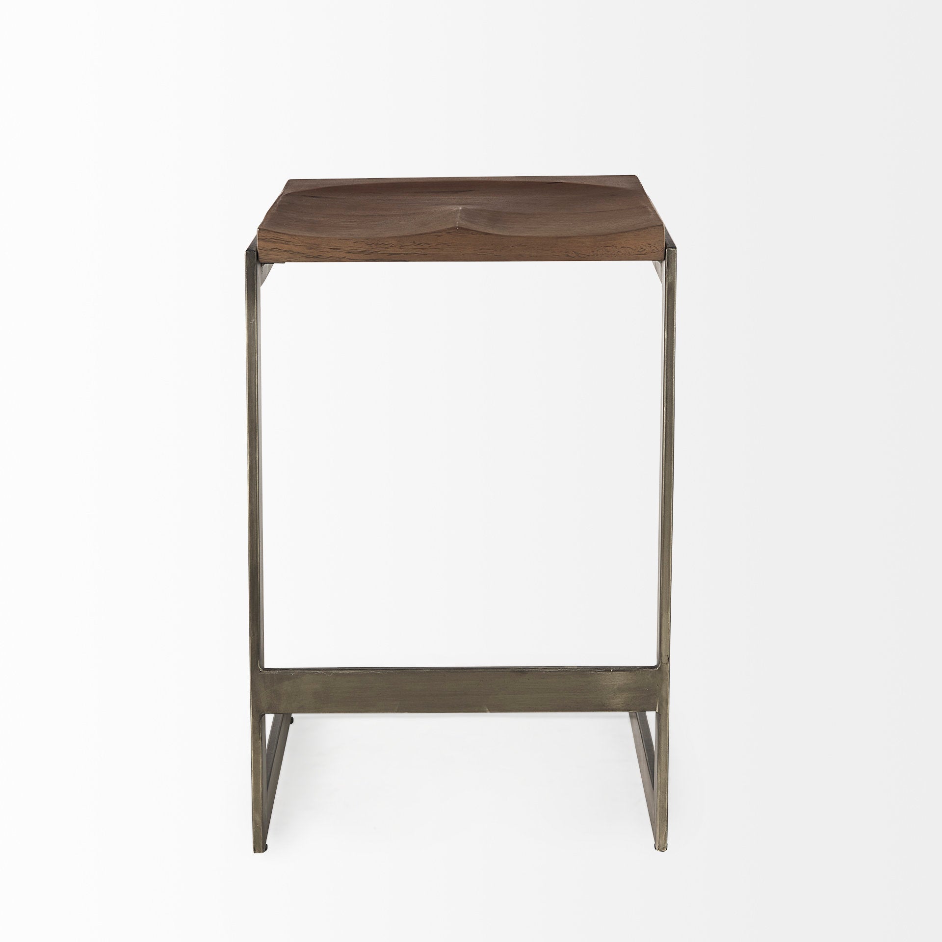 Kiran Wood Seat Bar/Counter Stool