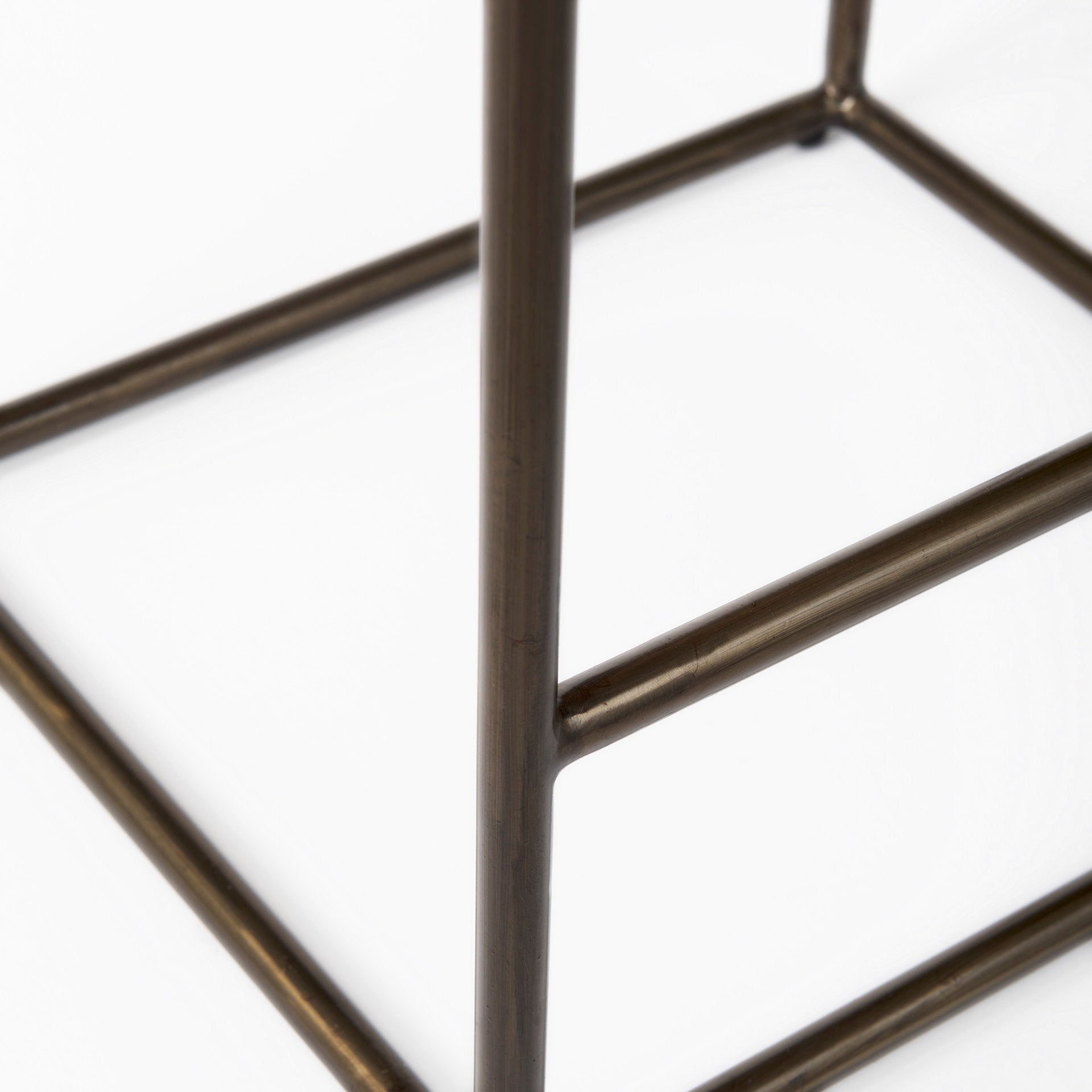 Clarissa Leather Seat Counter Stool