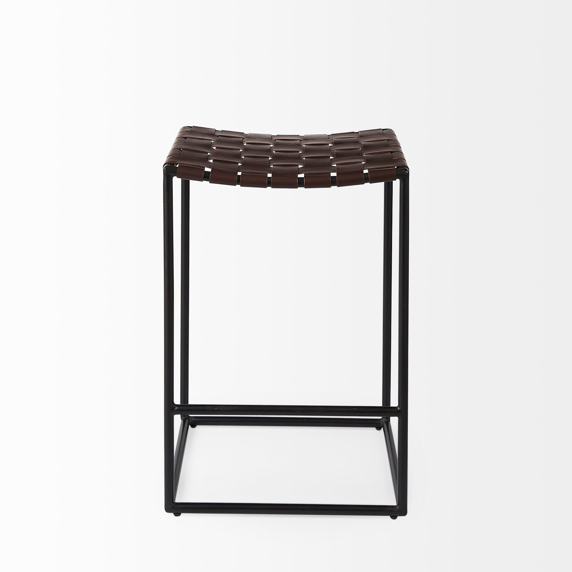 Clarissa Leather Seat Counter Stool