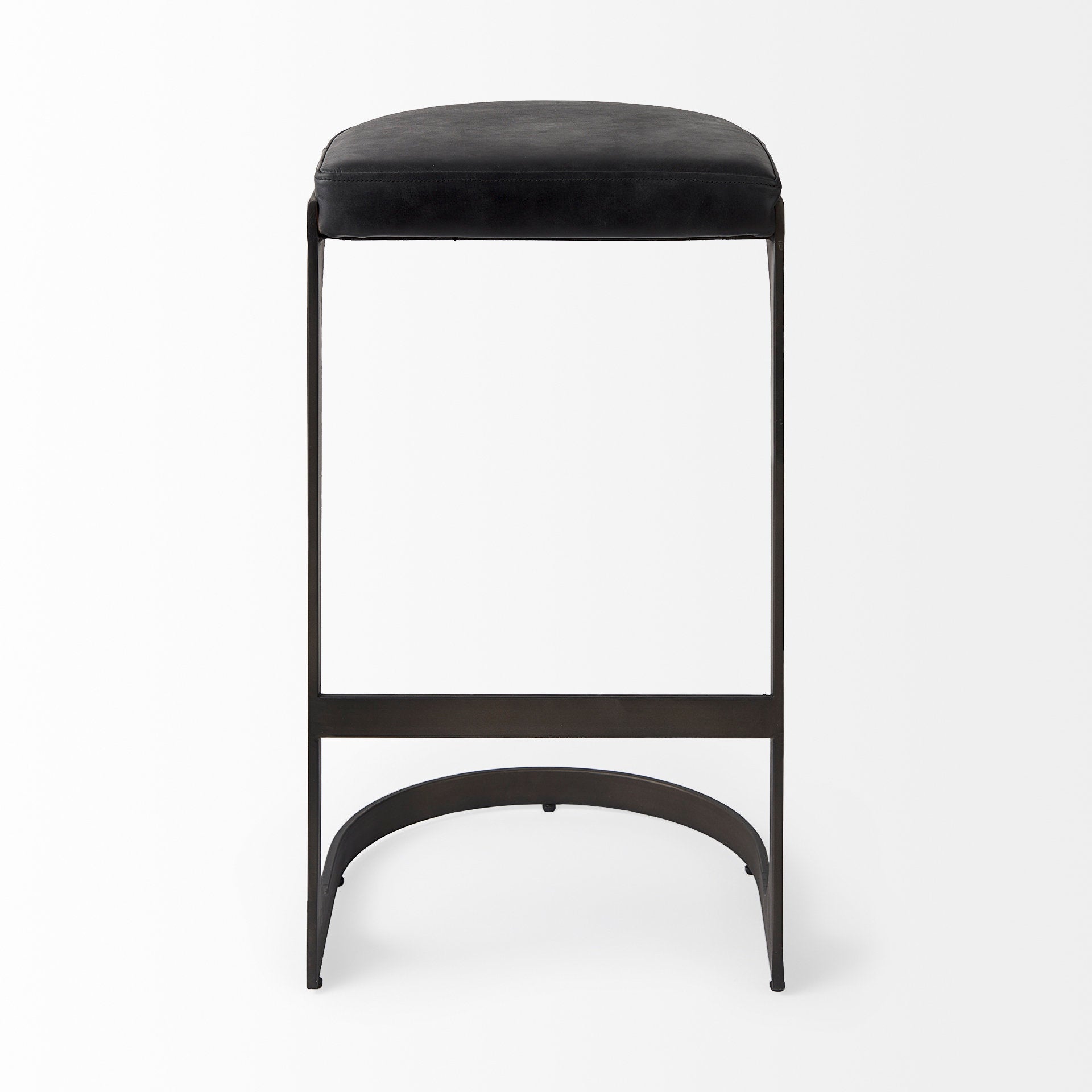 Tyson Leather Seat Stool