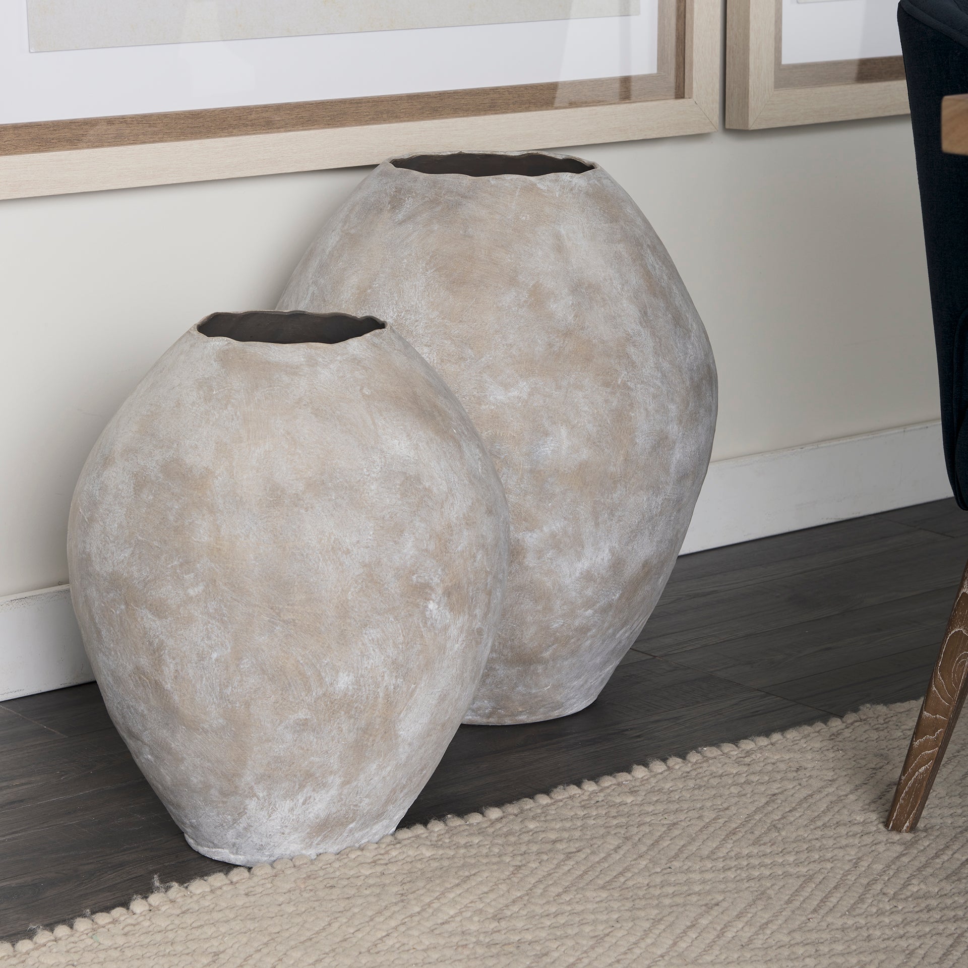 Gobi Tan Floor Vase