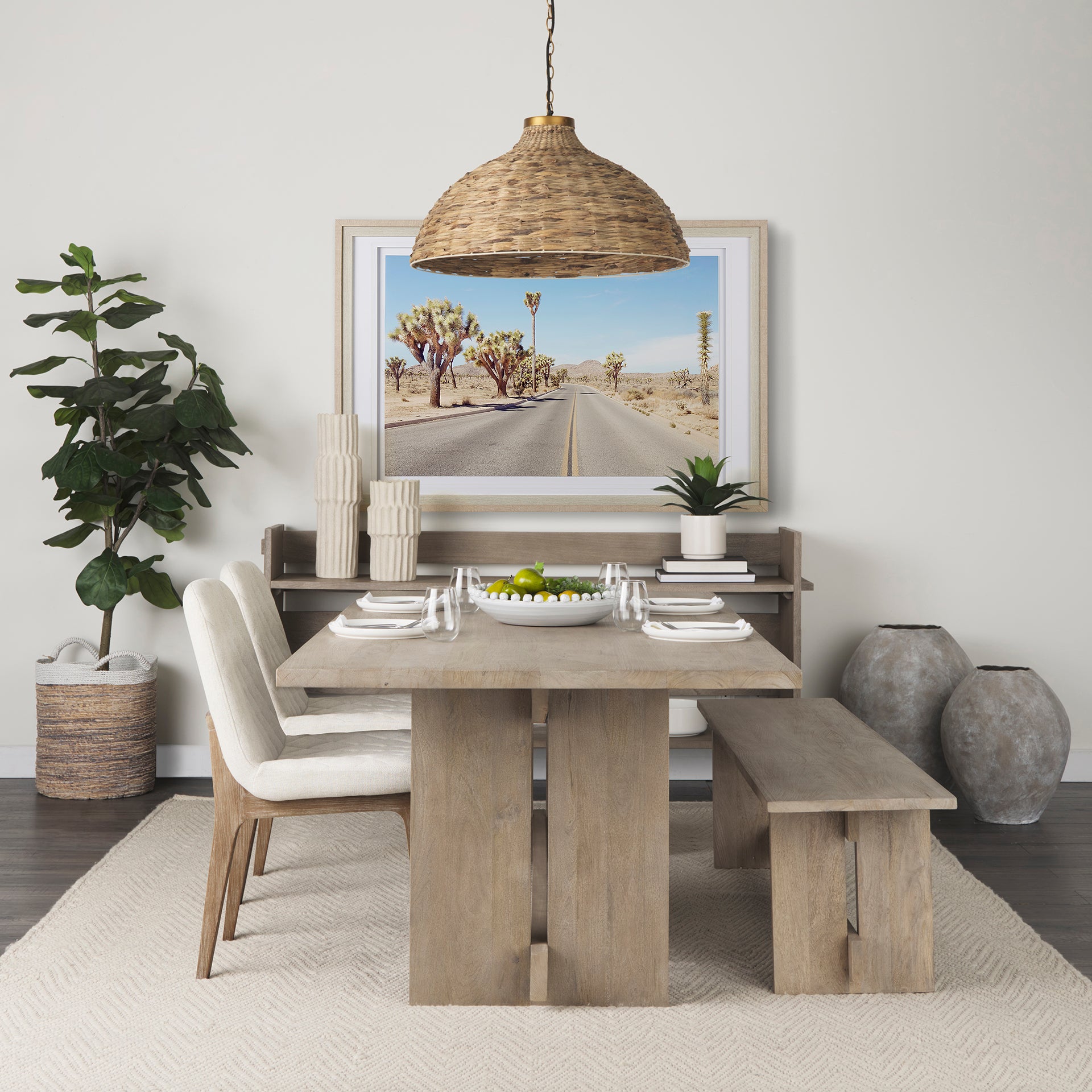 Gobi Tan Floor Vase
