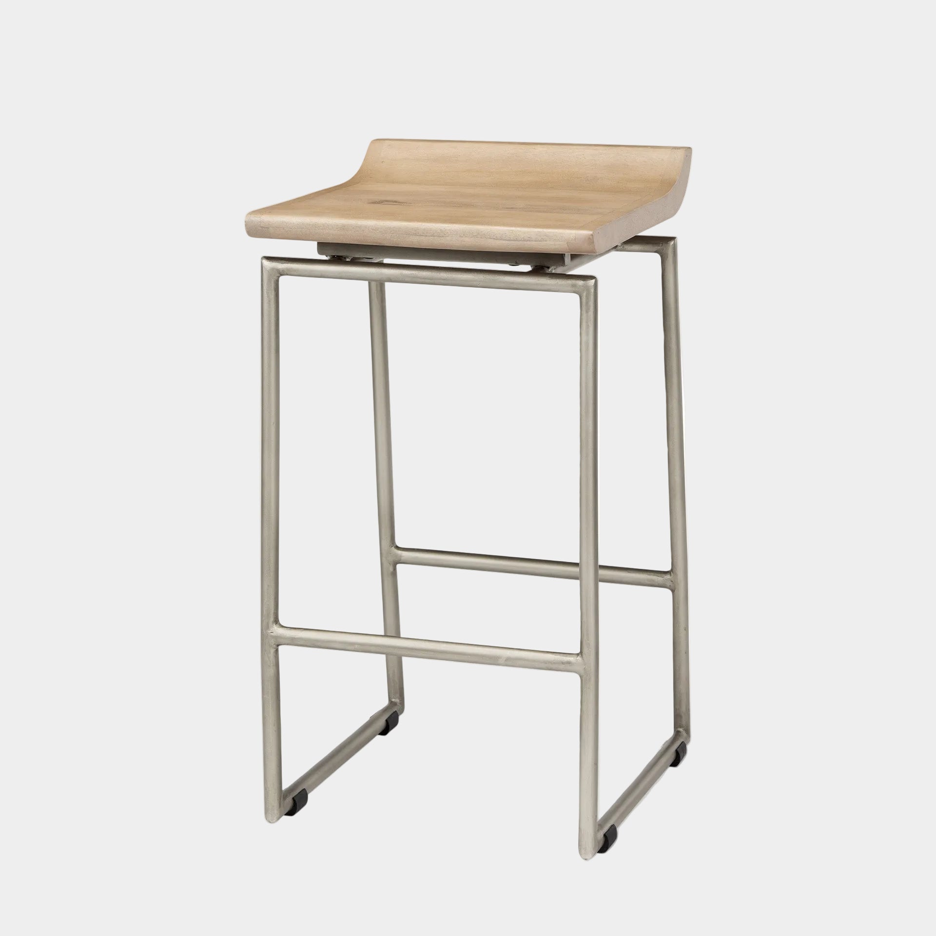 Givens Wood Seat Counter Stool