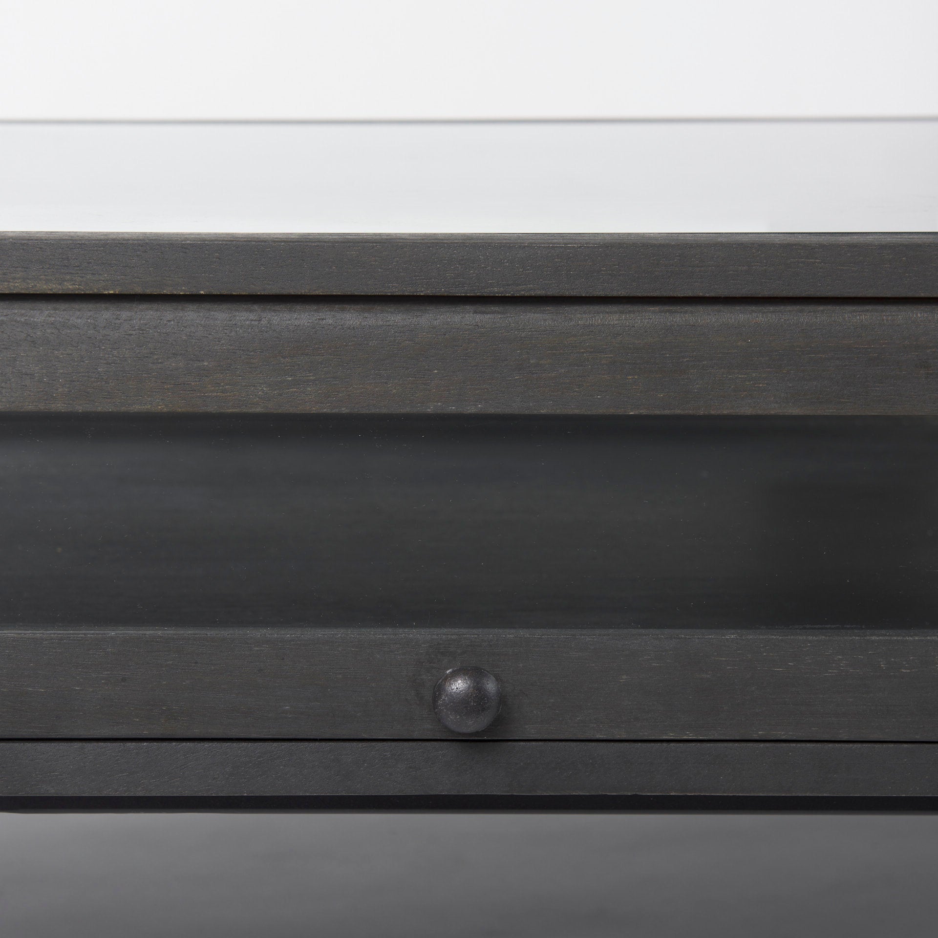 Arelius Glass-Top Coffee Table