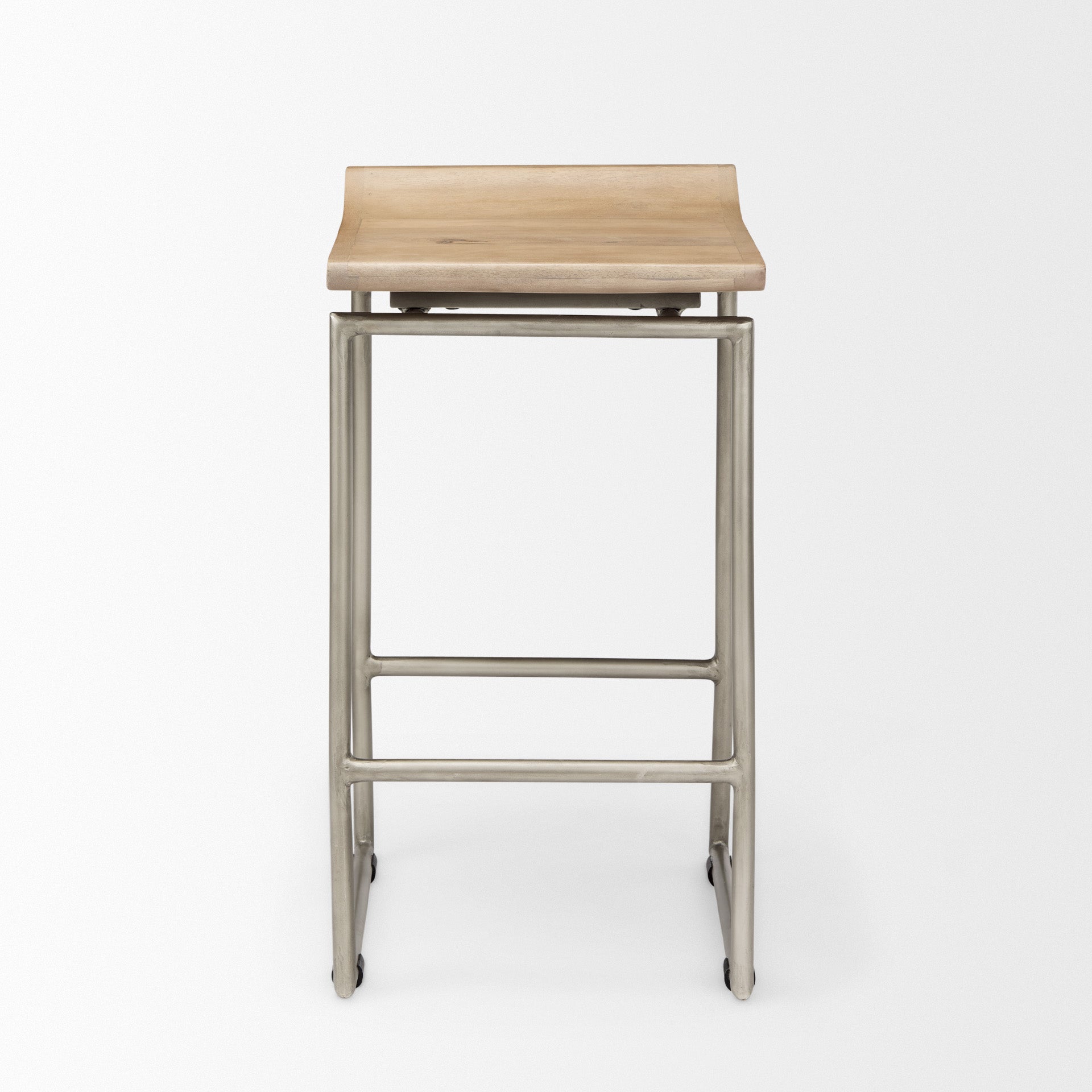 Givens Wood Seat Counter Stool