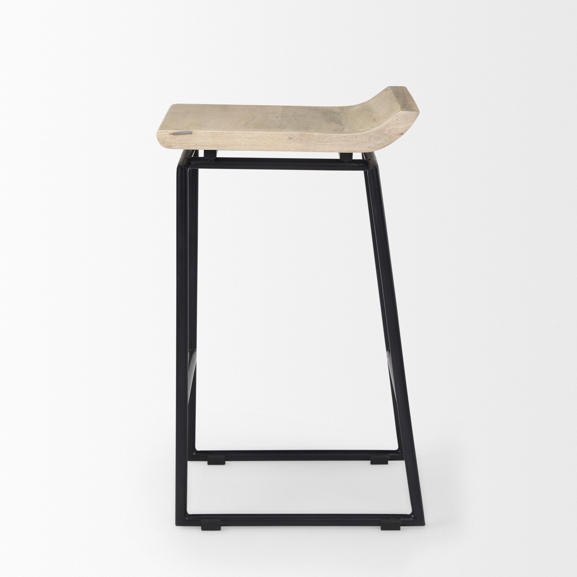 Givens Wood Seat Counter Stool