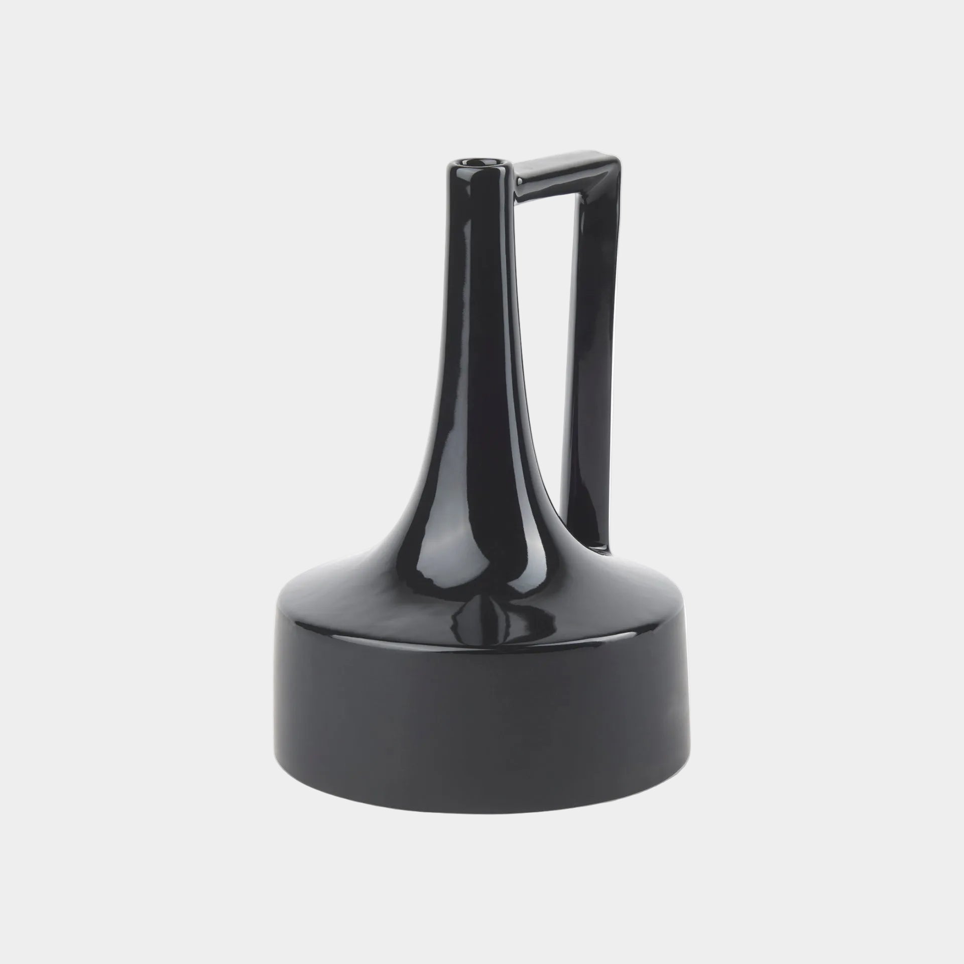 Burton Black Jug Vase