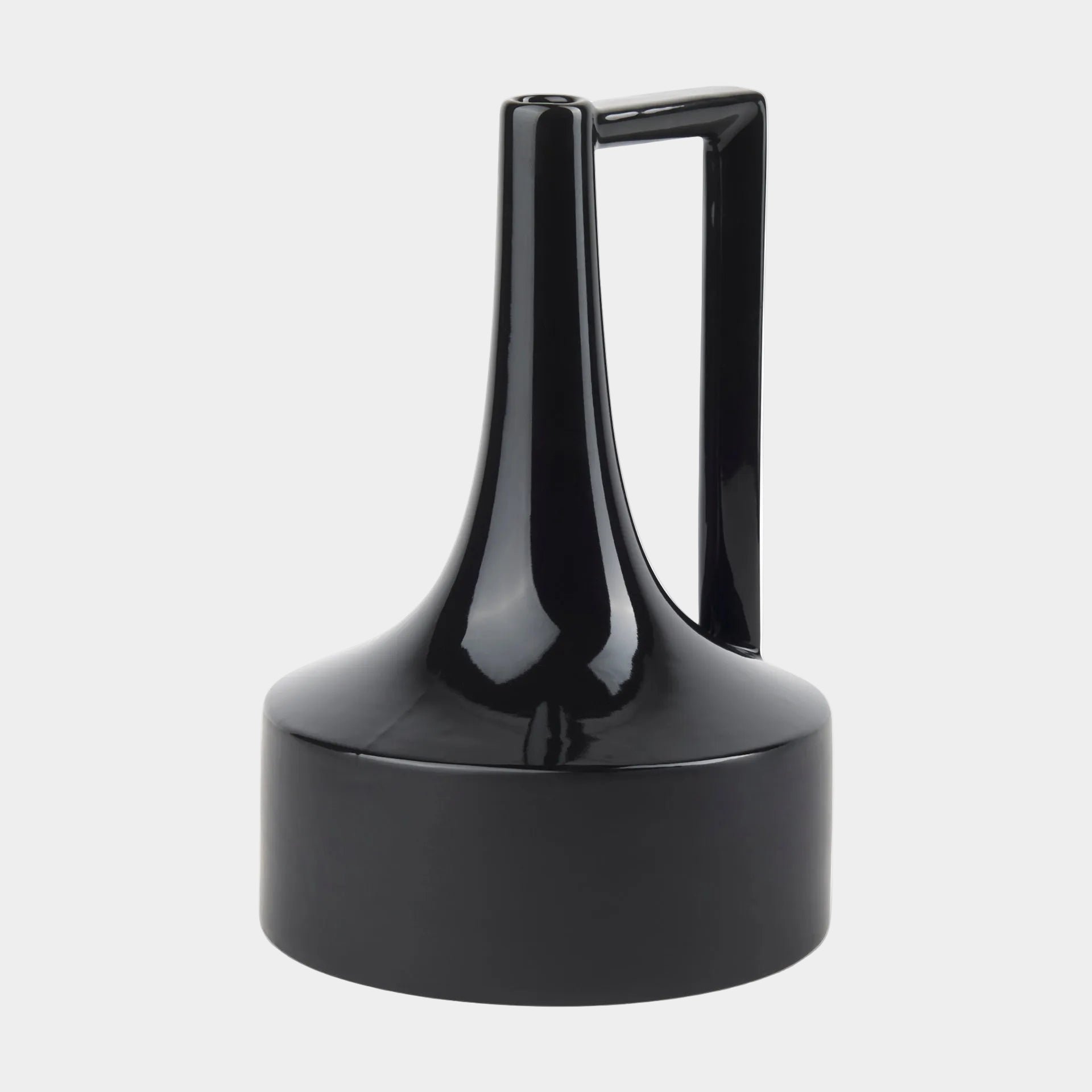 Burton Black Jug Vase