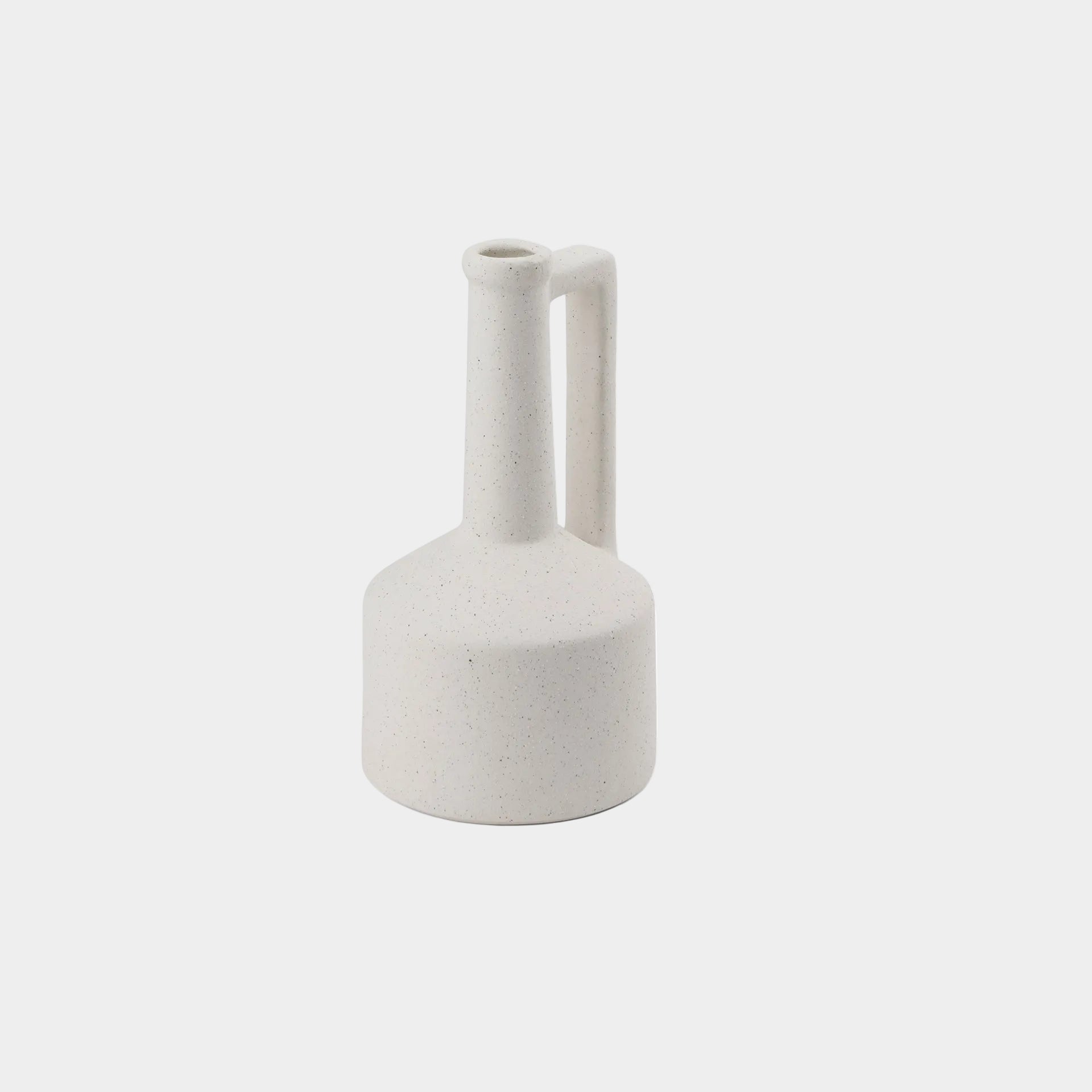 Burton White Jug Vase