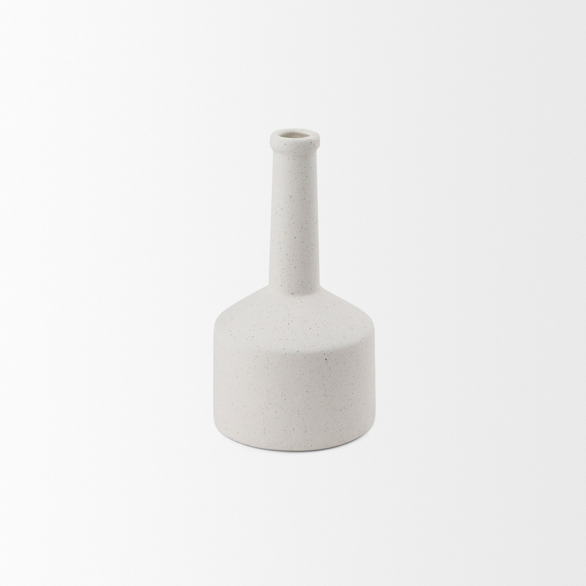 Burton White Jug Vase