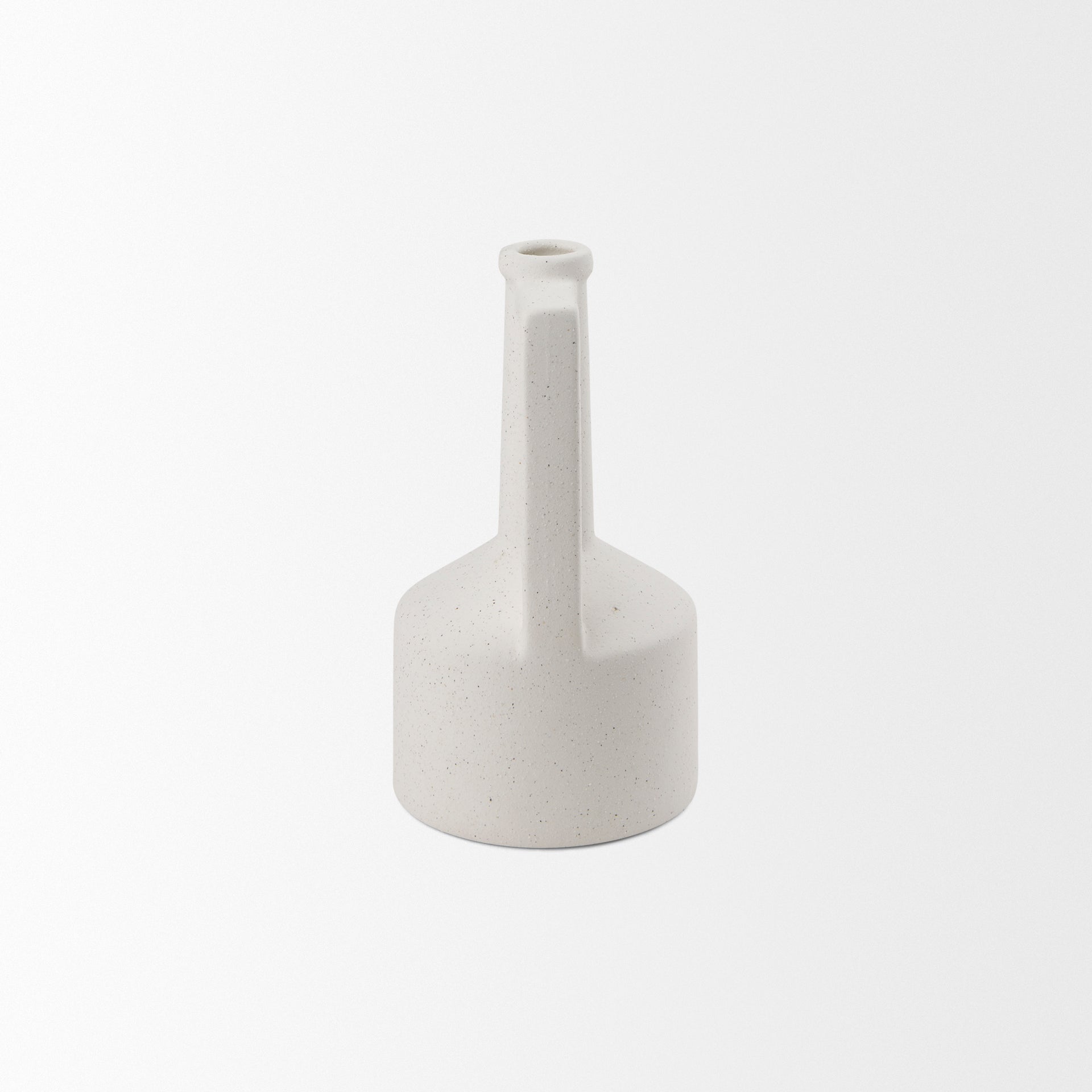 Burton White Jug Vase