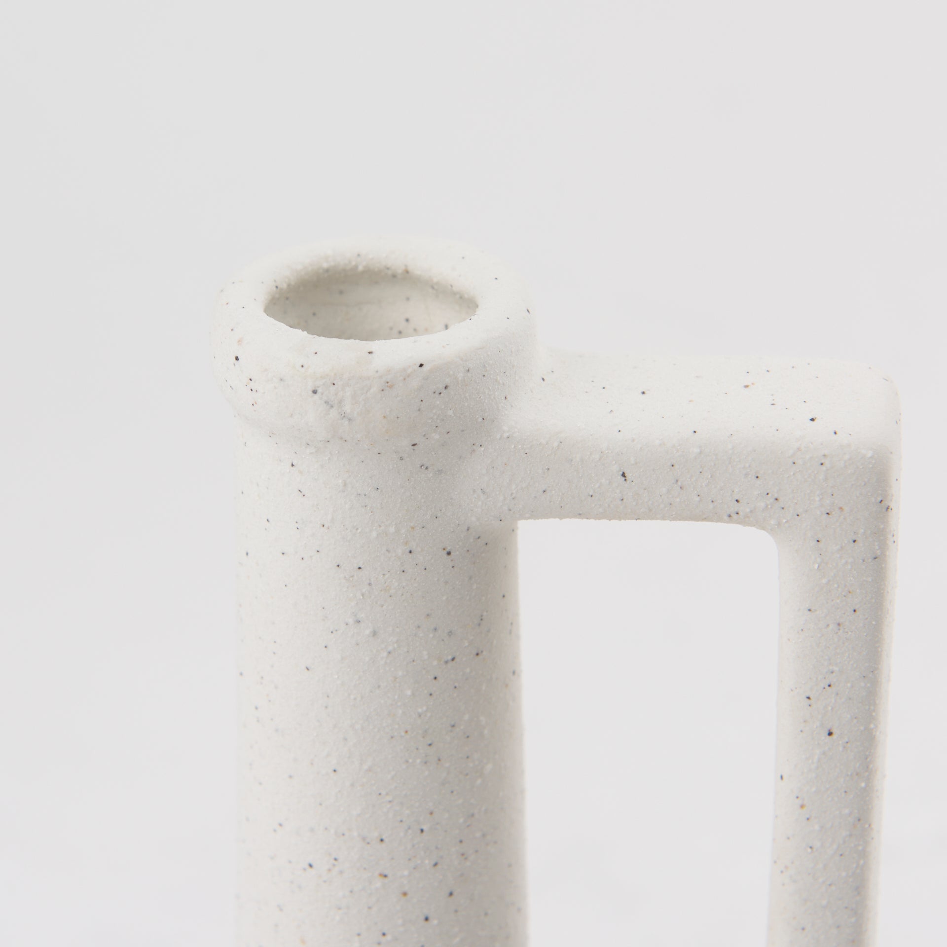 Burton White Jug Vase