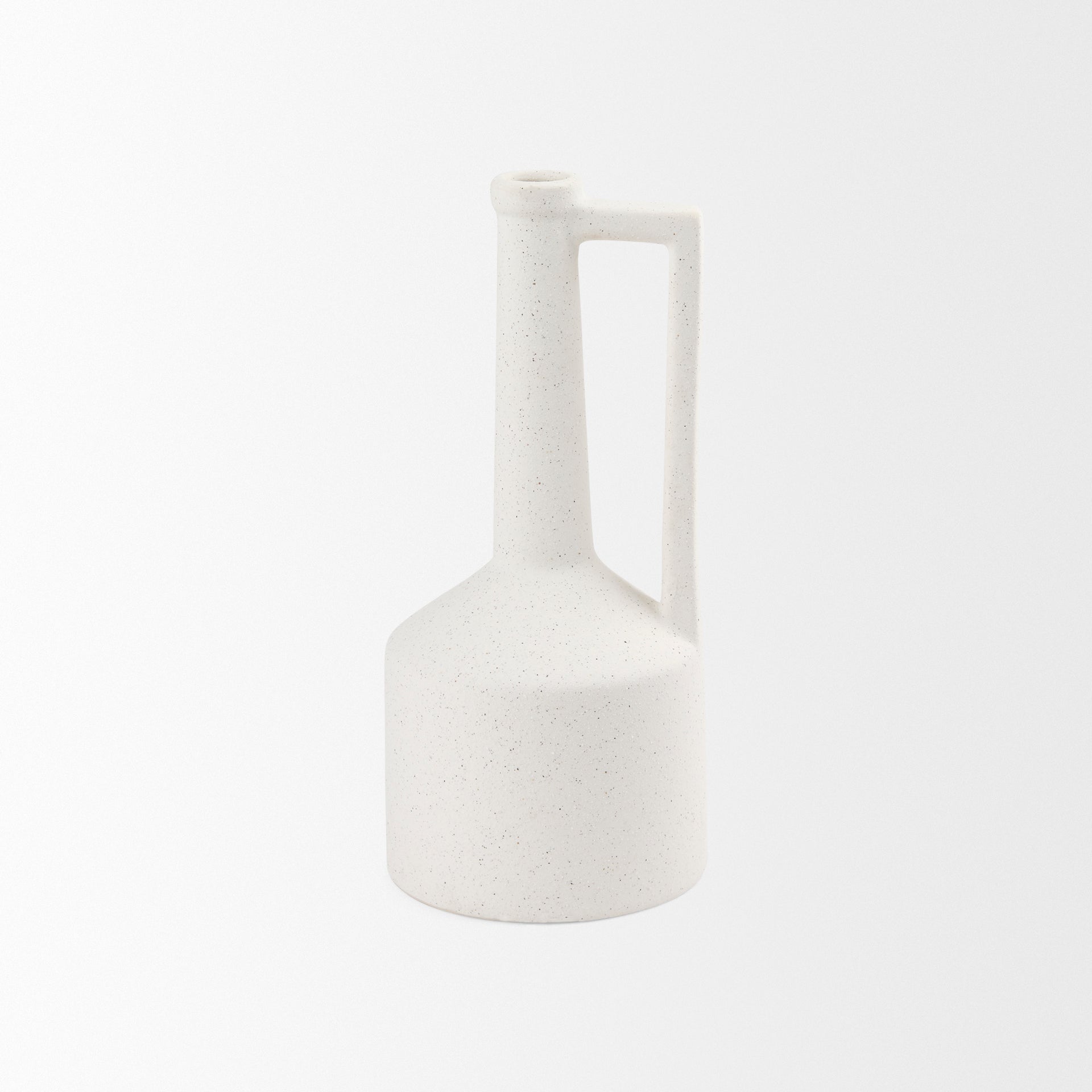 Burton White Jug Vase