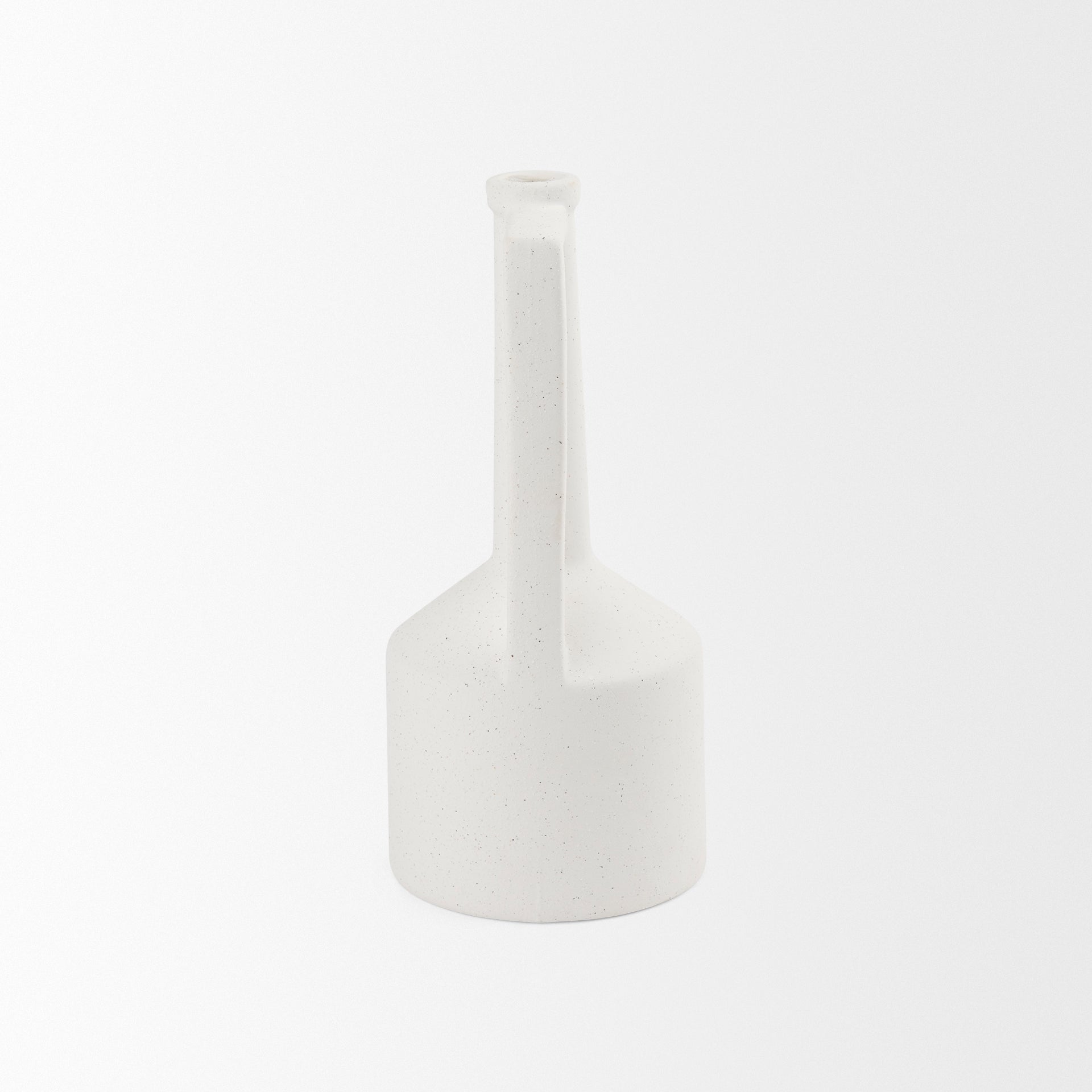 Burton White Jug Vase