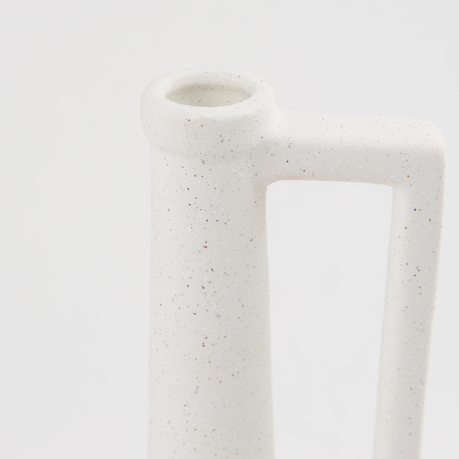 Burton White Jug Vase