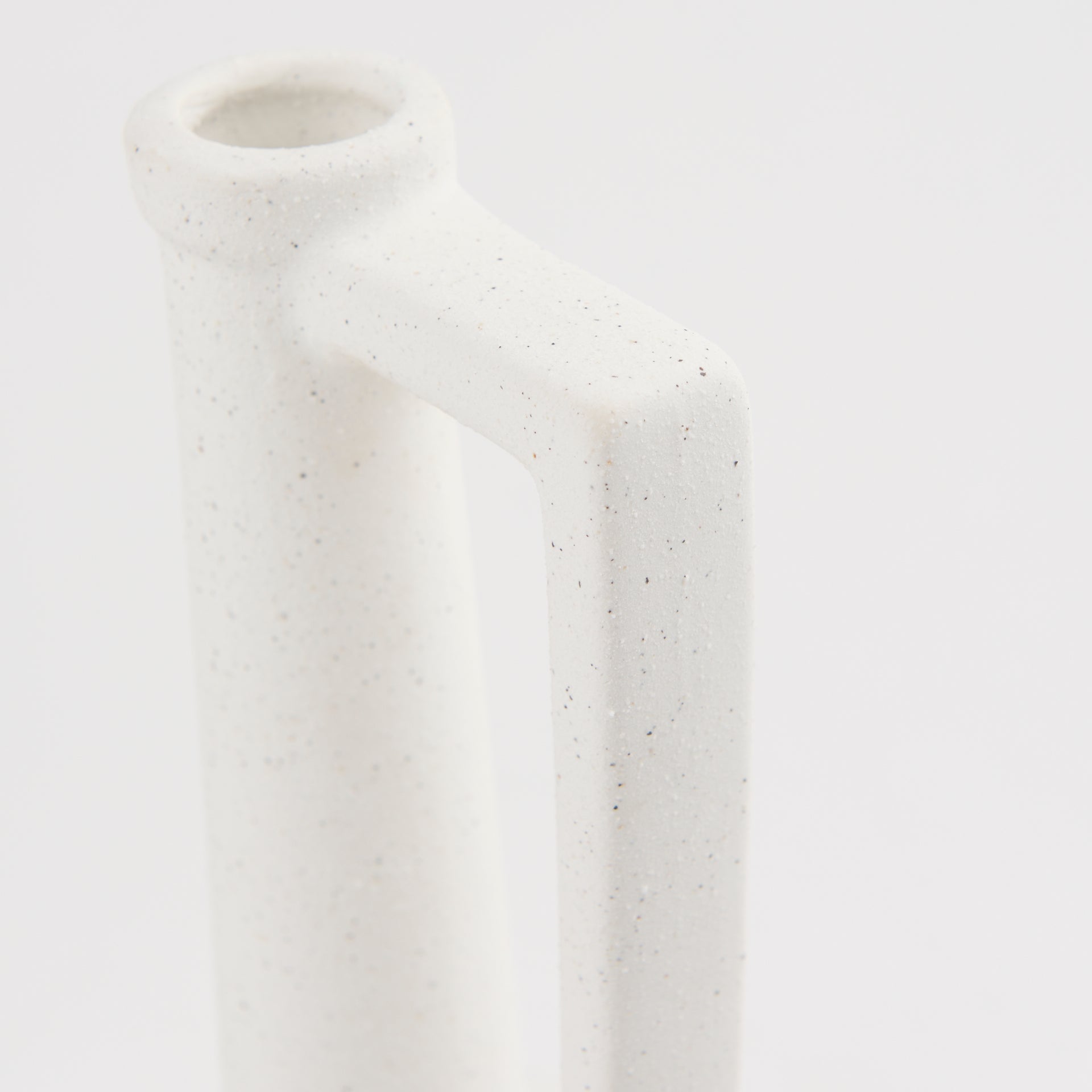 Burton White Jug Vase