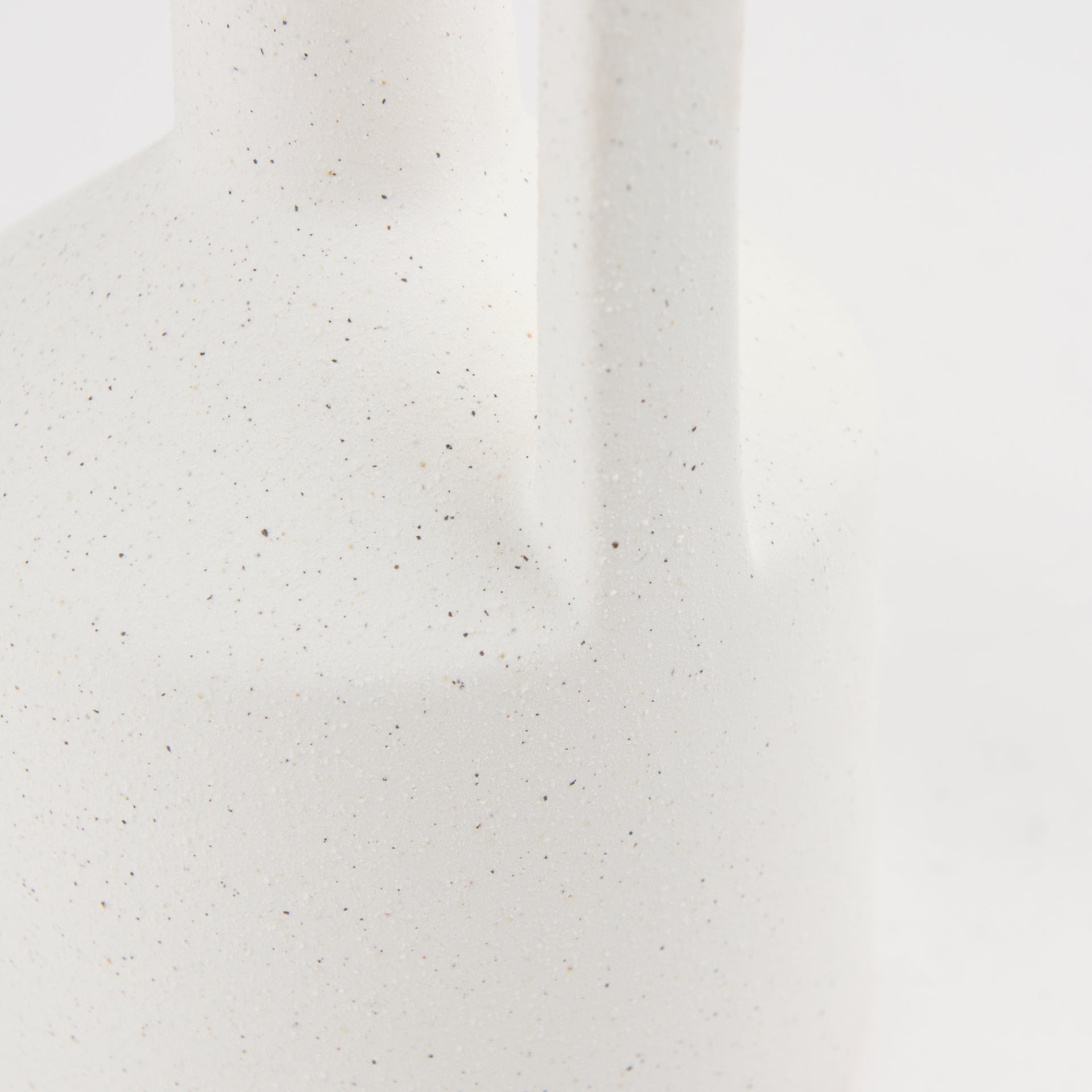 Burton White Jug Vase