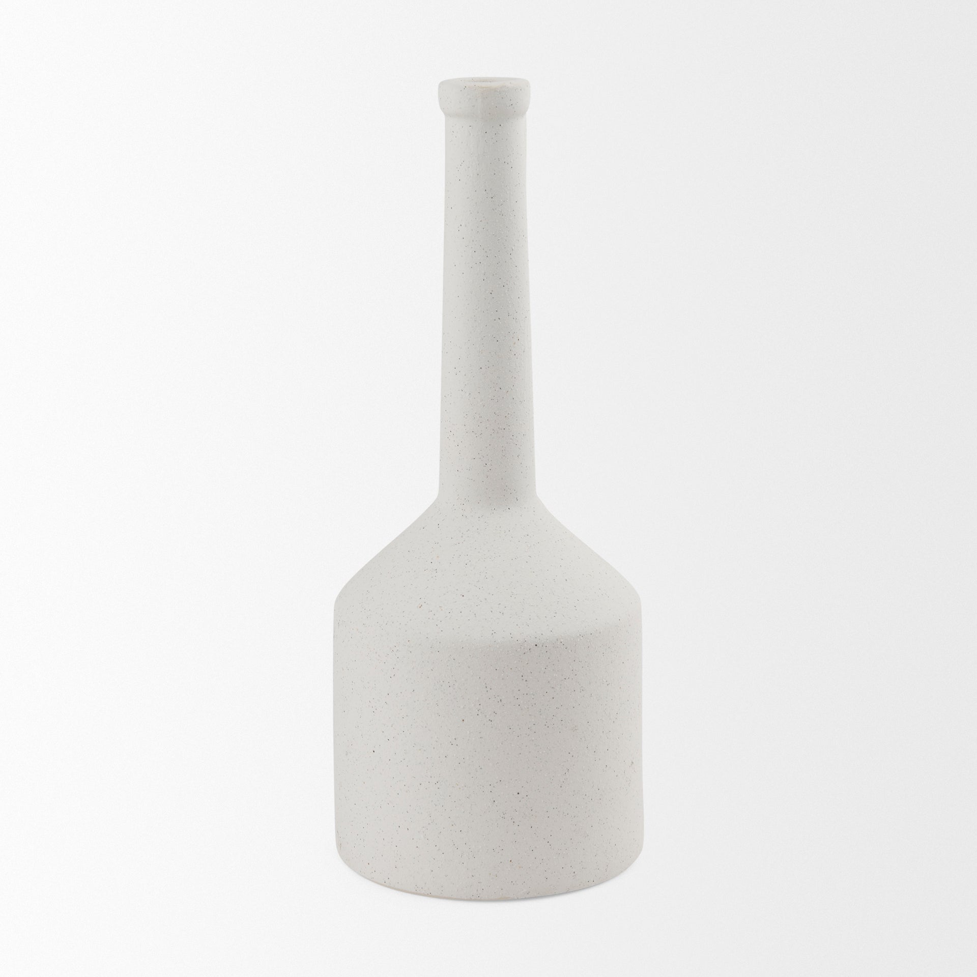Burton White Jug Vase