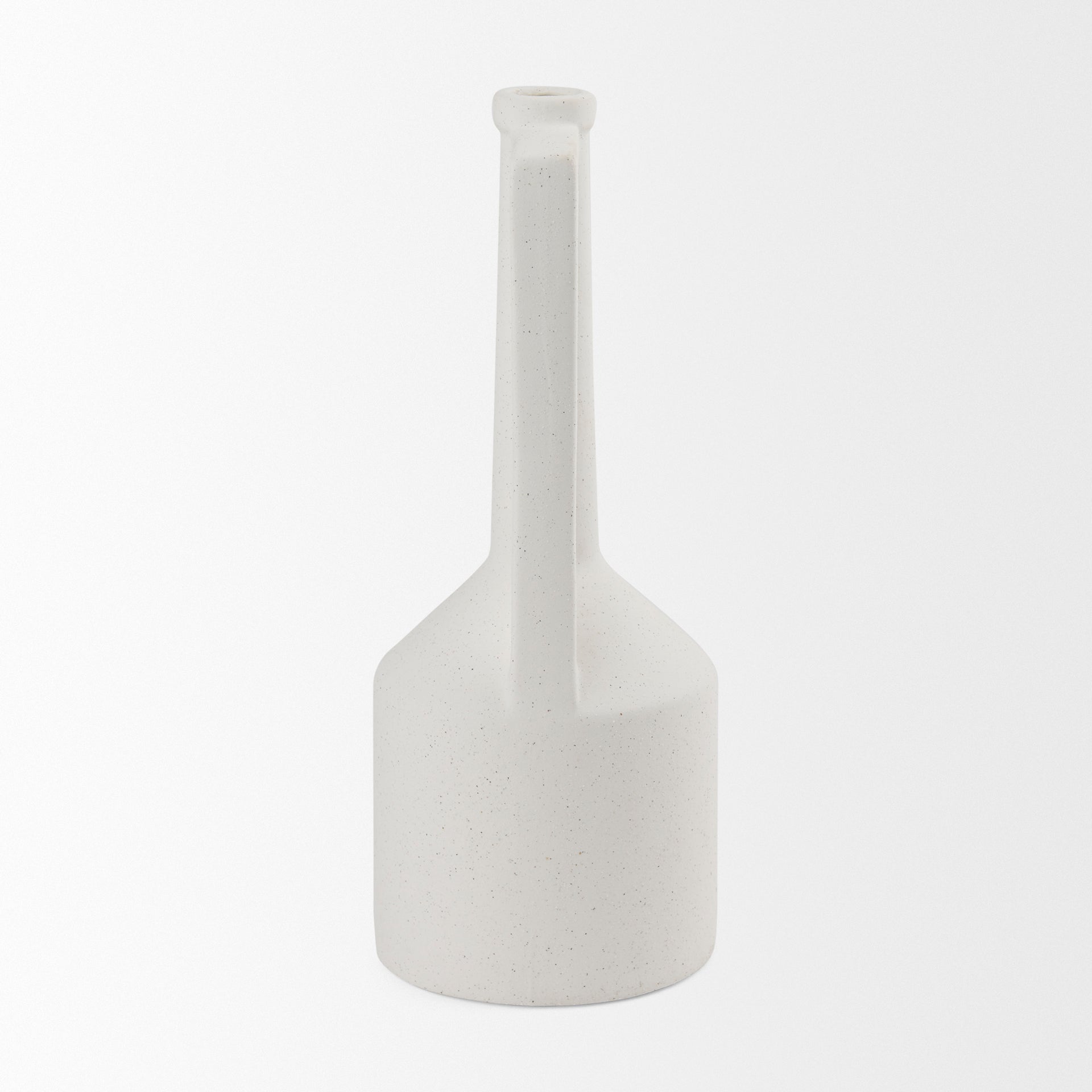 Burton White Jug Vase