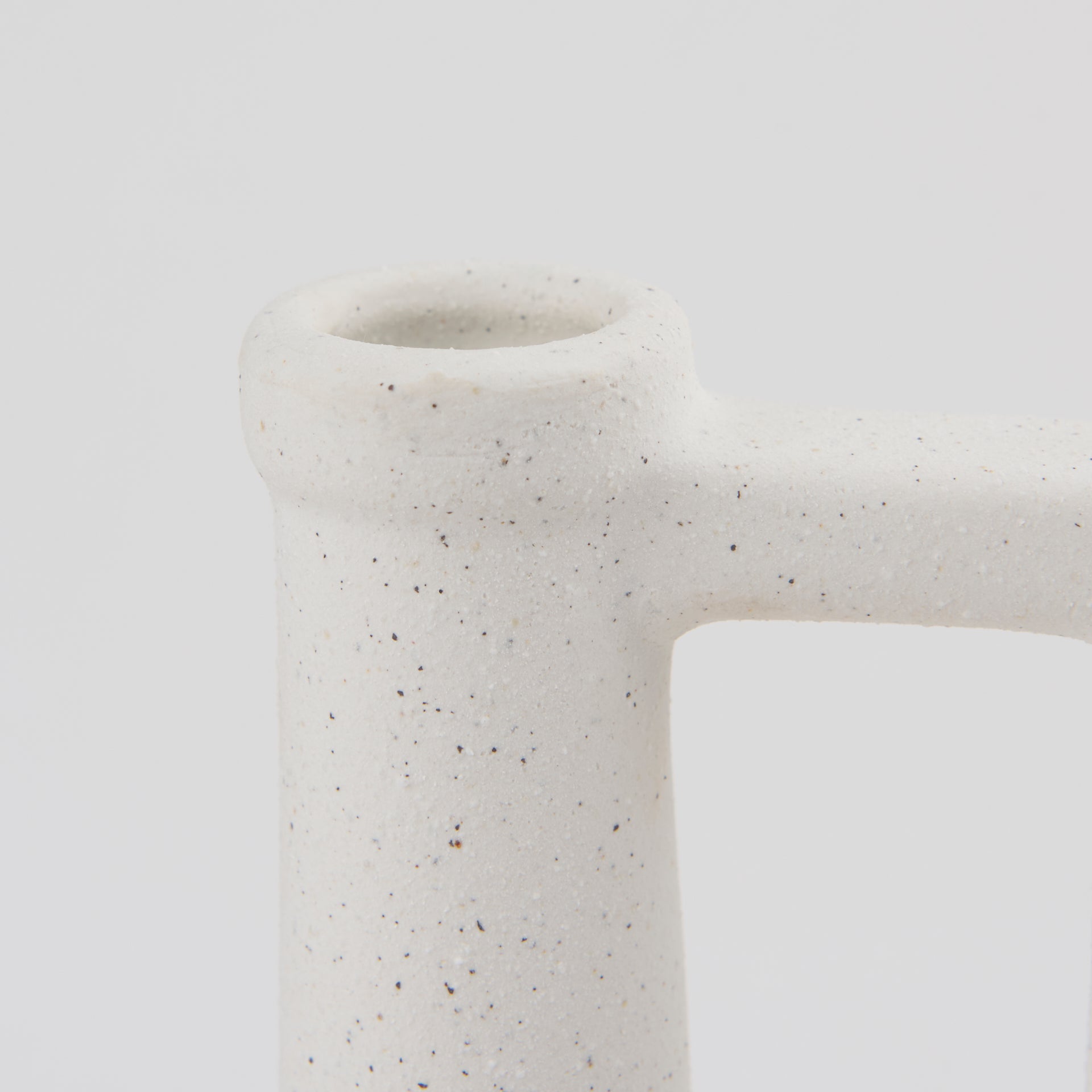 Burton White Jug Vase