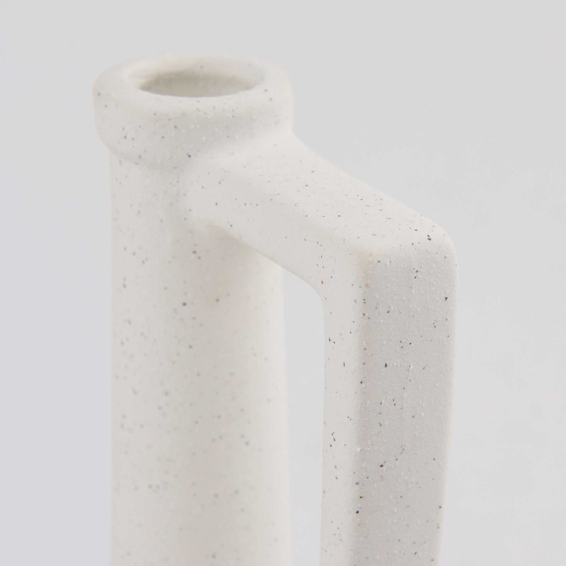 Burton White Jug Vase