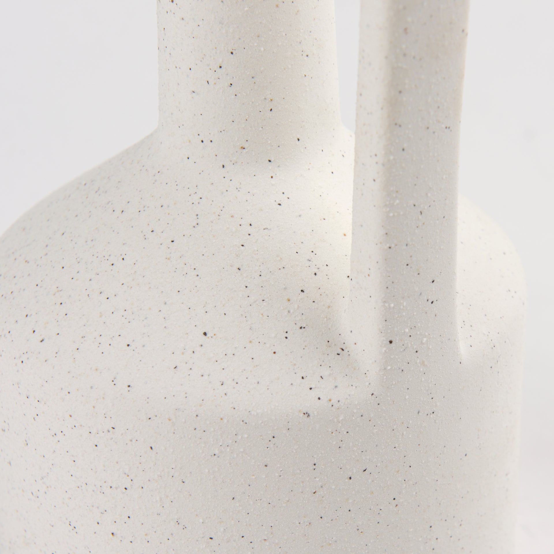 Burton White Jug Vase