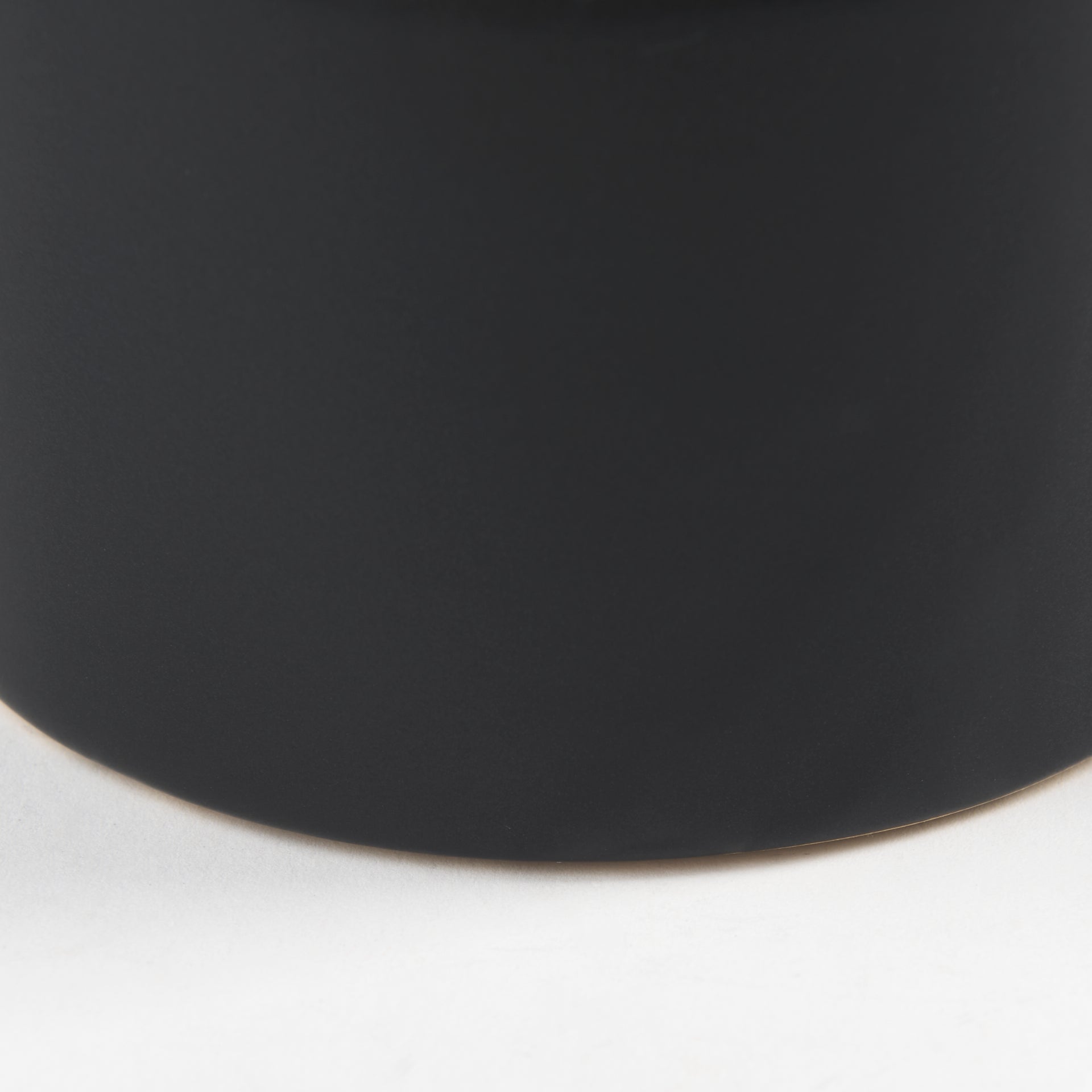 Burton Matte Black Jug Vase